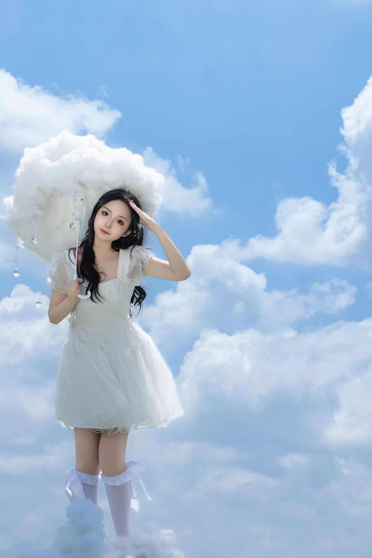 瑾之_糕糕长高高《少女的云朵梦》美图作品图片1