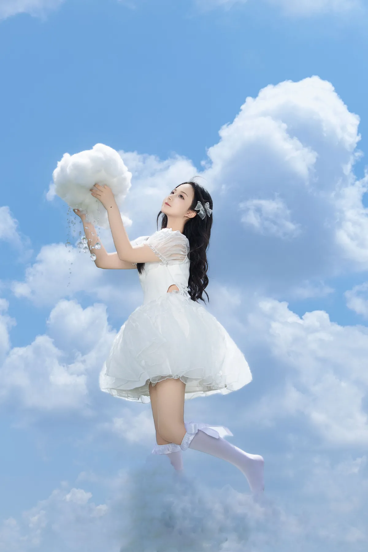 瑾之_糕糕长高高《少女的云朵梦》美图作品图片2