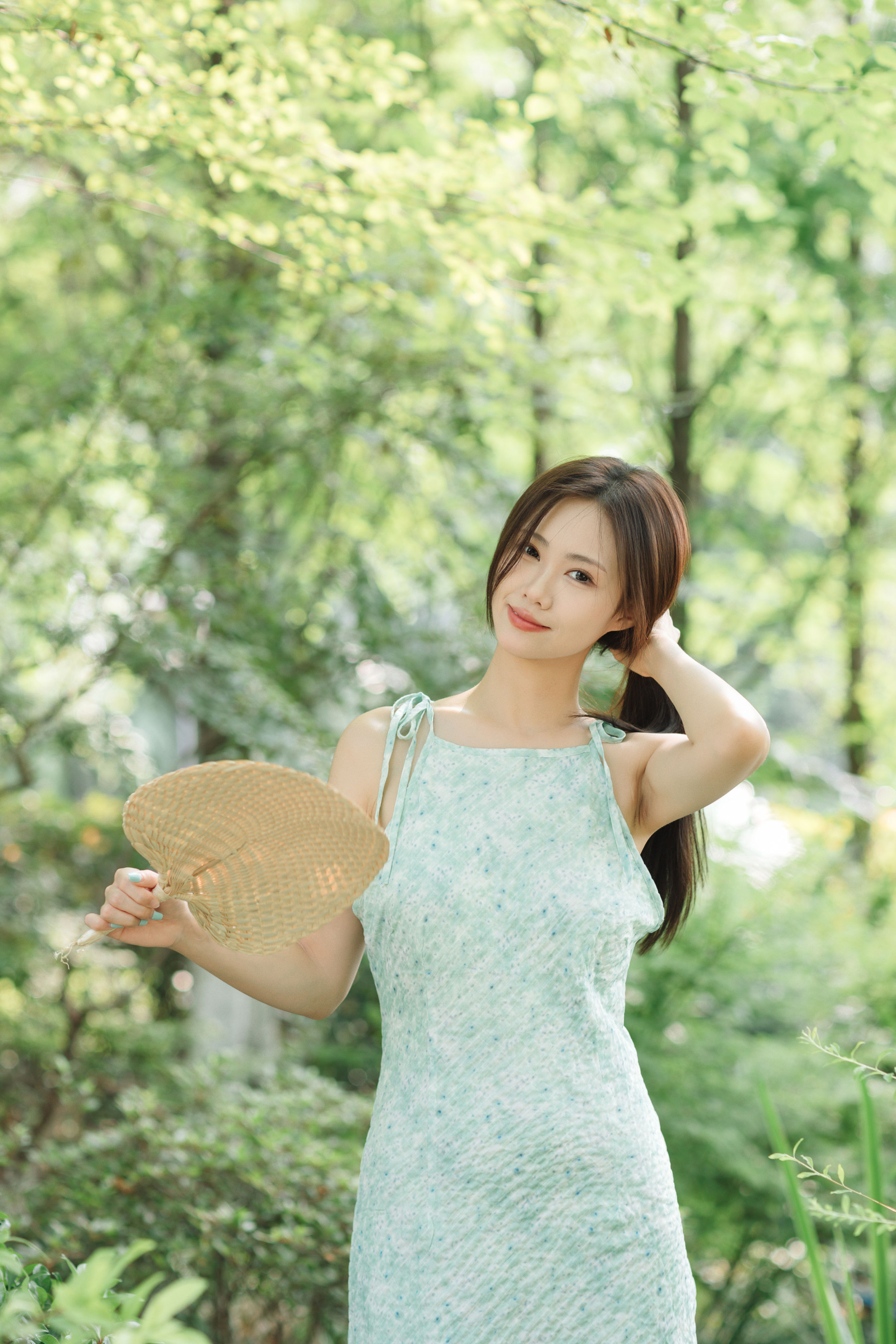 芥茉_卡比《薄荷夏天》美图作品图片1