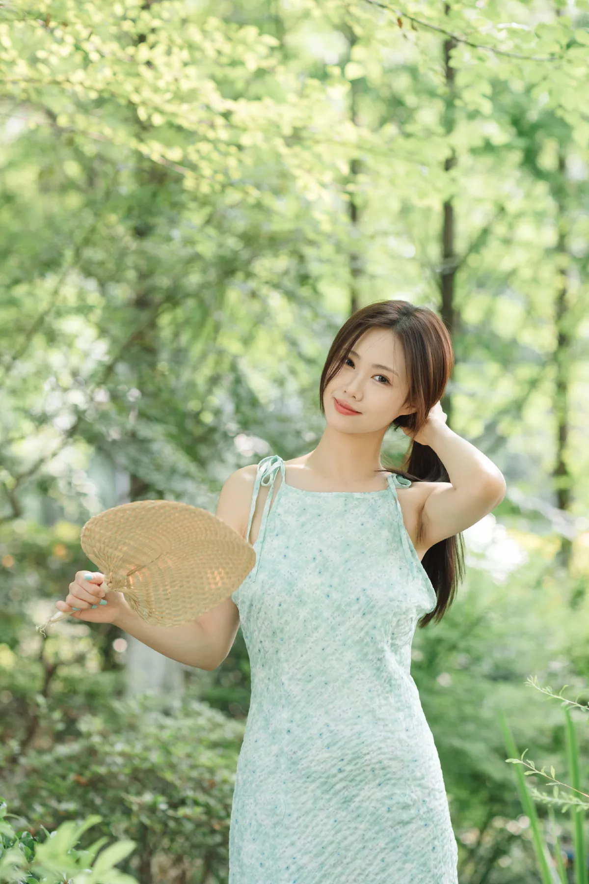 芥茉_卡比《薄荷夏天》美图作品图片1