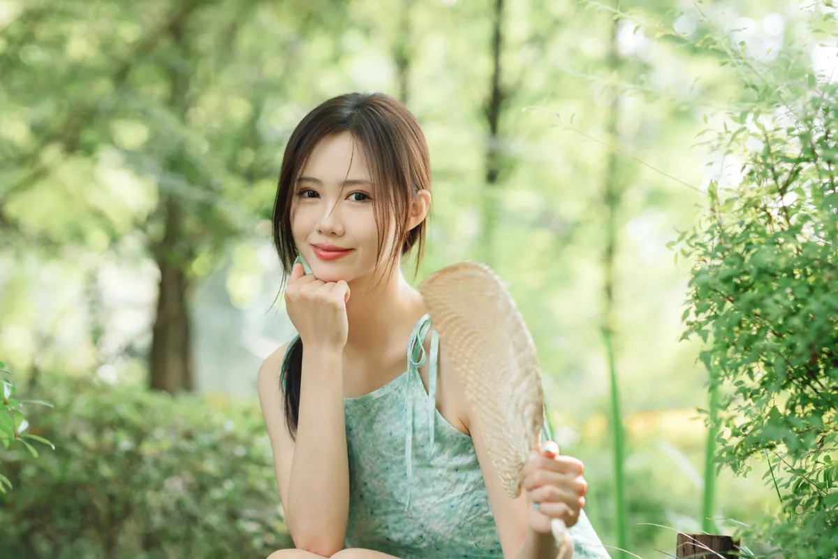 芥茉_卡比《薄荷夏天》美图作品图片5