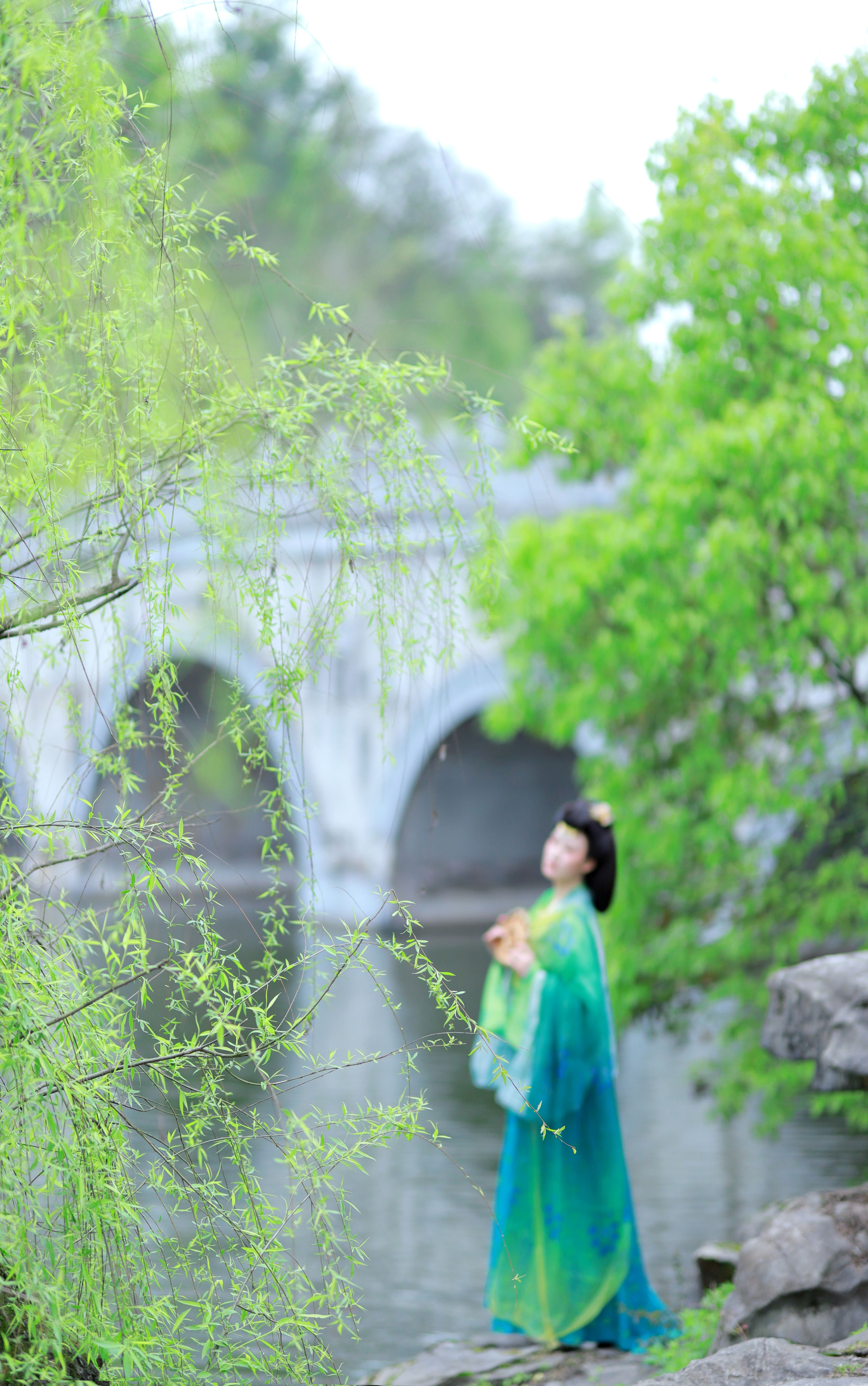 素兮_二二二由《曲江池畔柳如烟》美图作品图片1