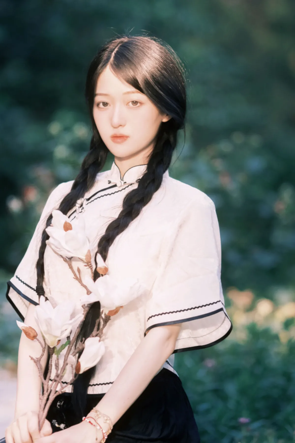 Sa娇少女写真馆_徐嘉悦《百年前的女大学生》美图作品图片2