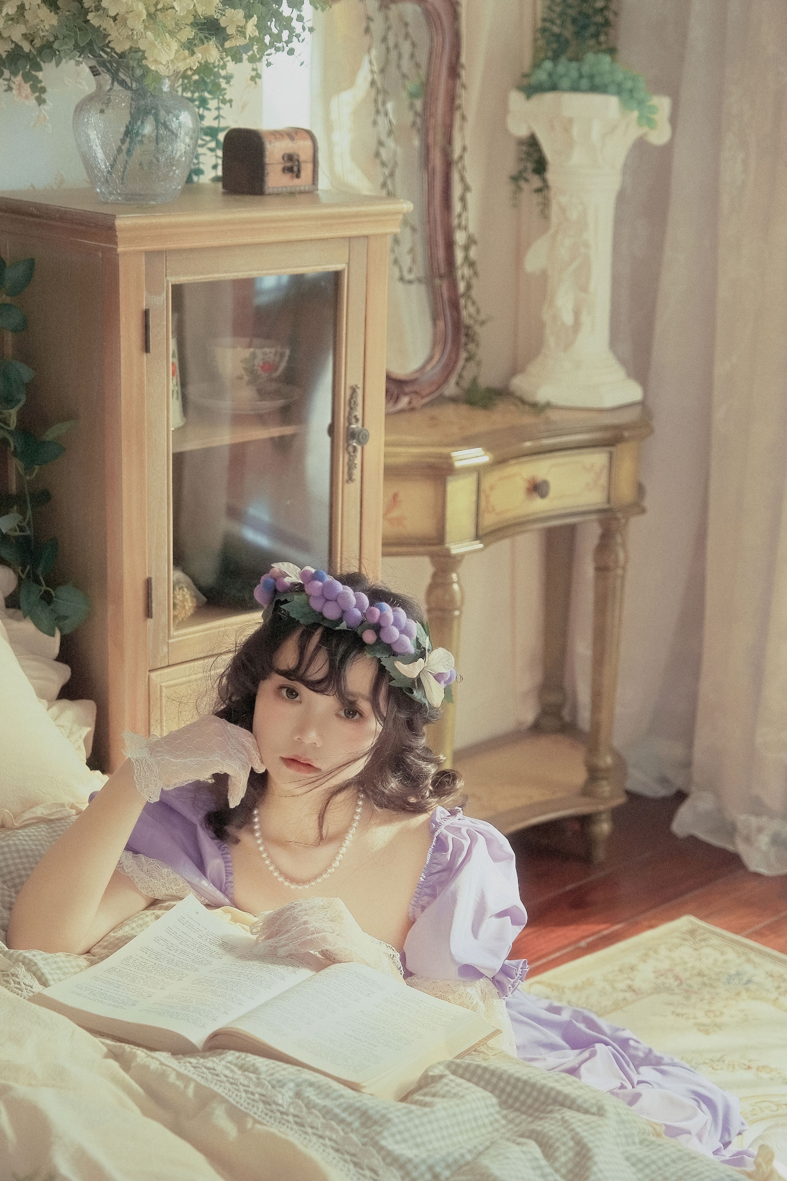 溜花梨_贝贝bu睡觉《优雅但不软弱》美图作品图片1