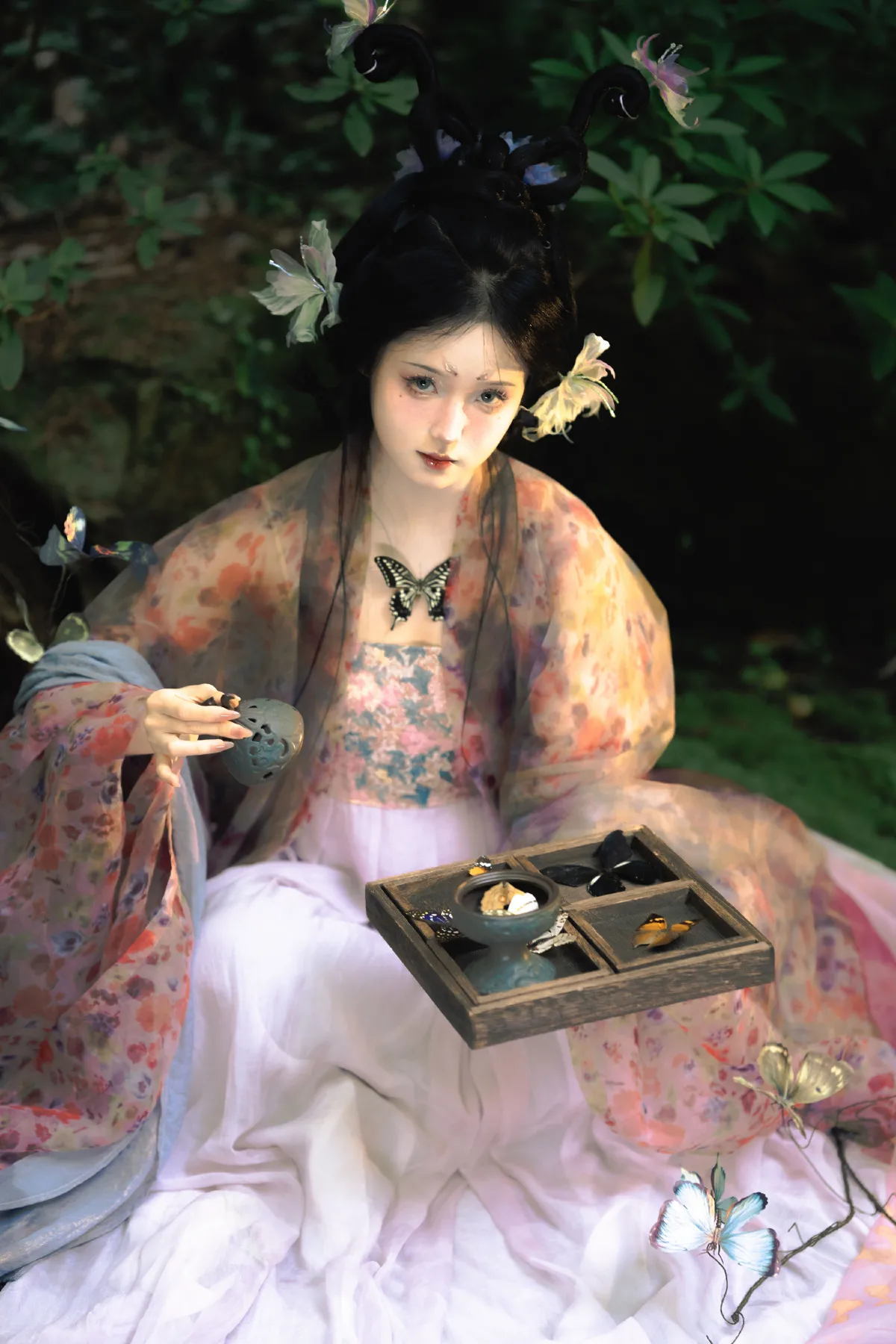 扶卮_至春禾《蝴蝶公主》美图作品图片5
