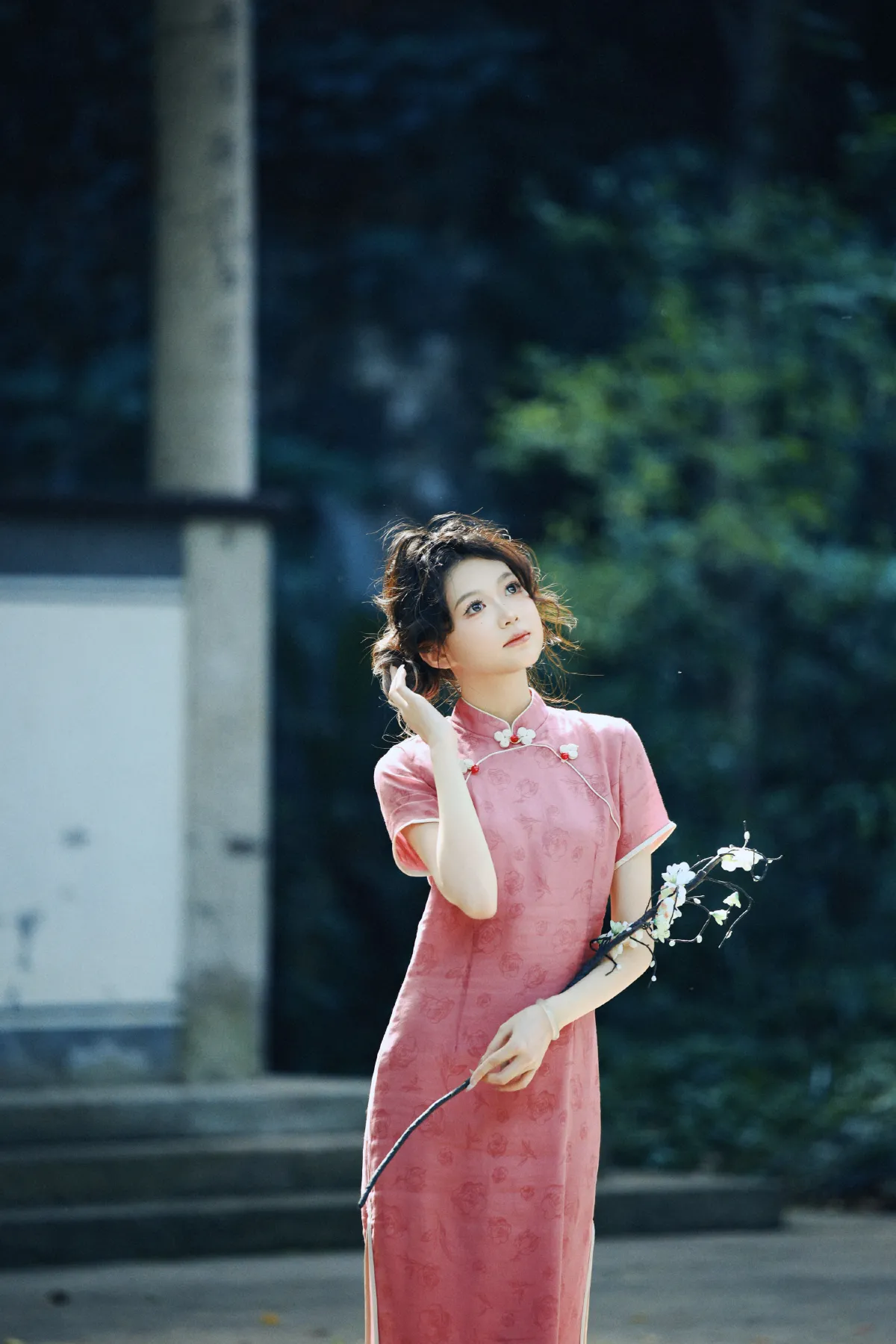 摄影师鹤白_晨曦《气质如兰 江南旗袍》美图作品图片3