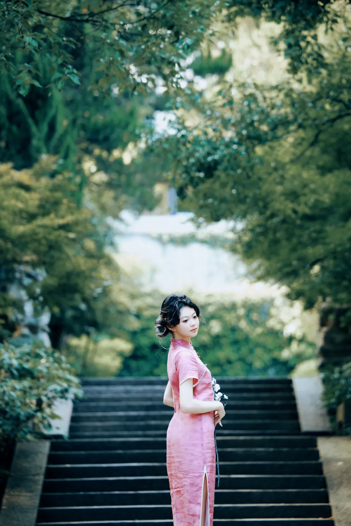 摄影师鹤白_晨曦《气质如兰 江南旗袍》美图作品图片5