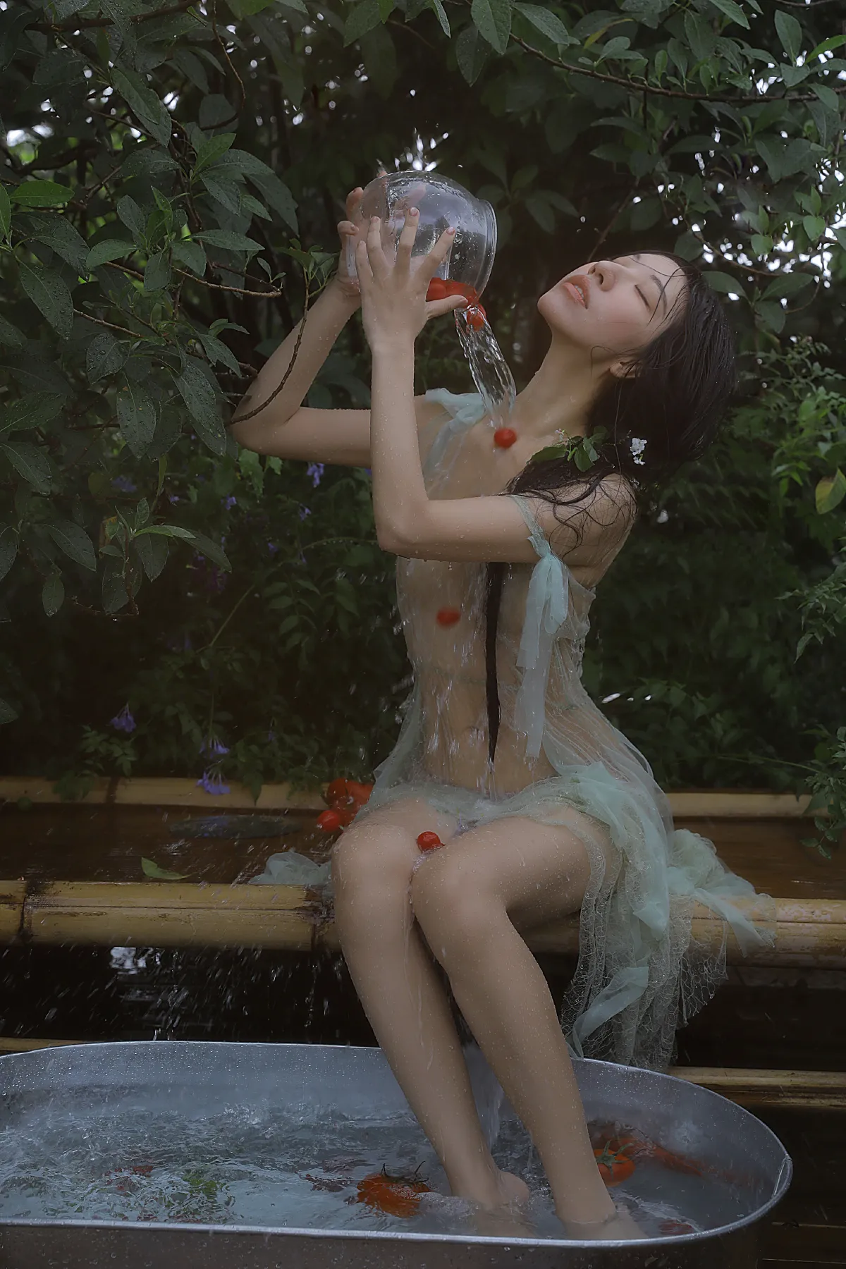 周忠孜忆_Wendy园子模特《盛夏》美图作品图片1
