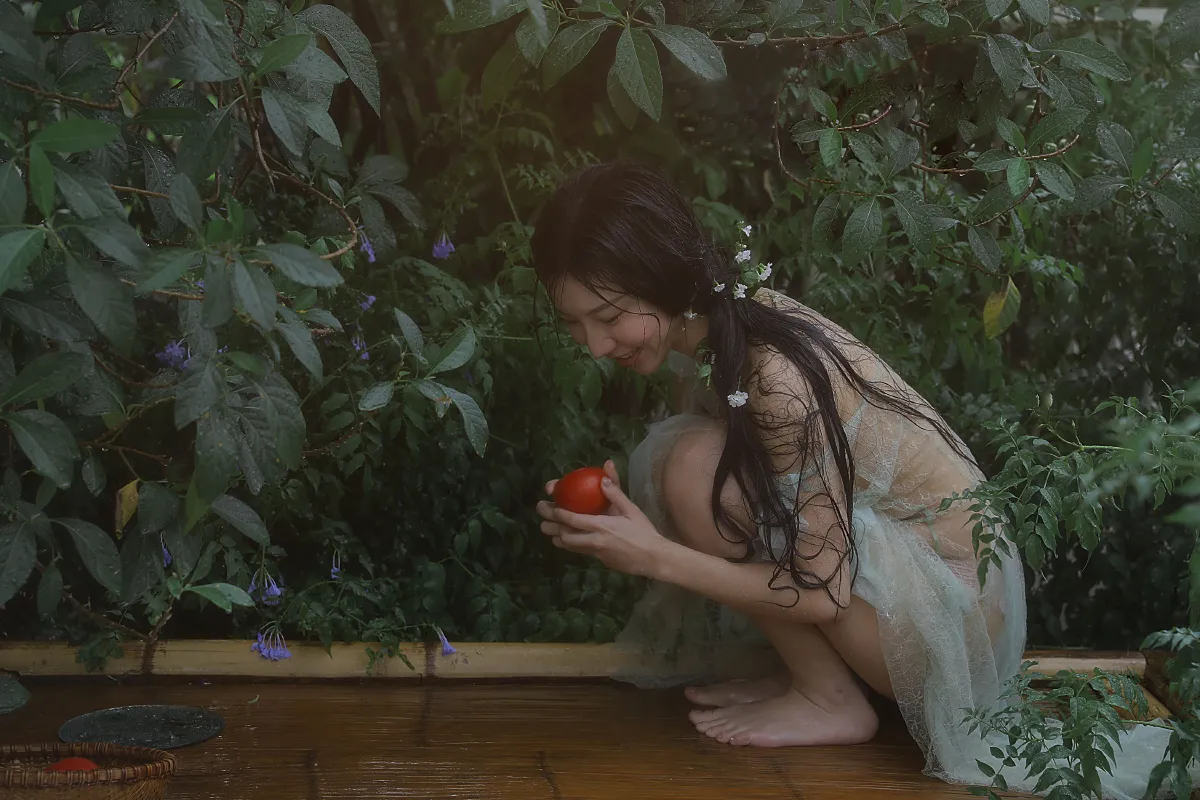 周忠孜忆_Wendy园子模特《盛夏》美图作品图片4