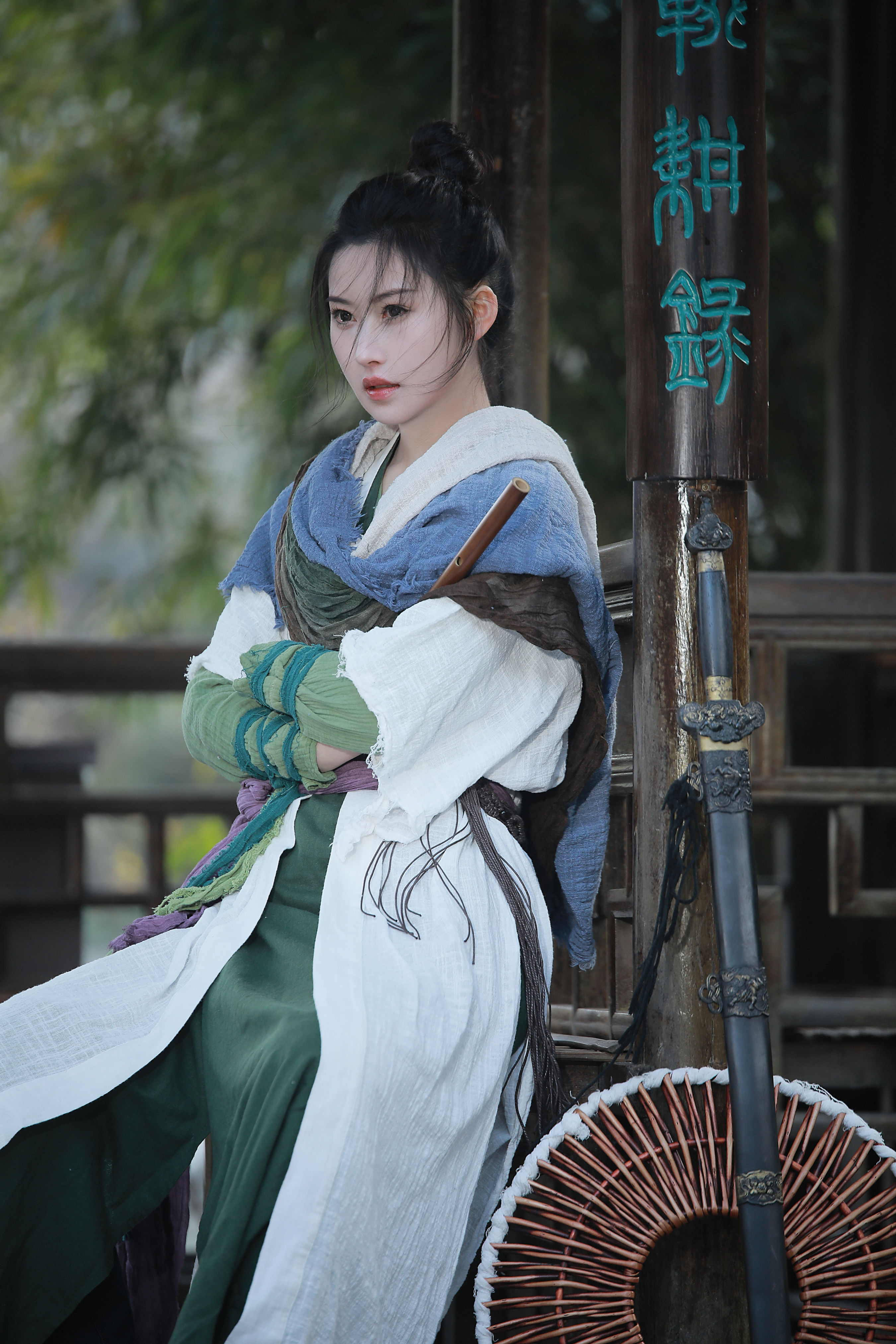 子瞬_一盏白茶清欢《我的江湖没有归途》美图作品图片1