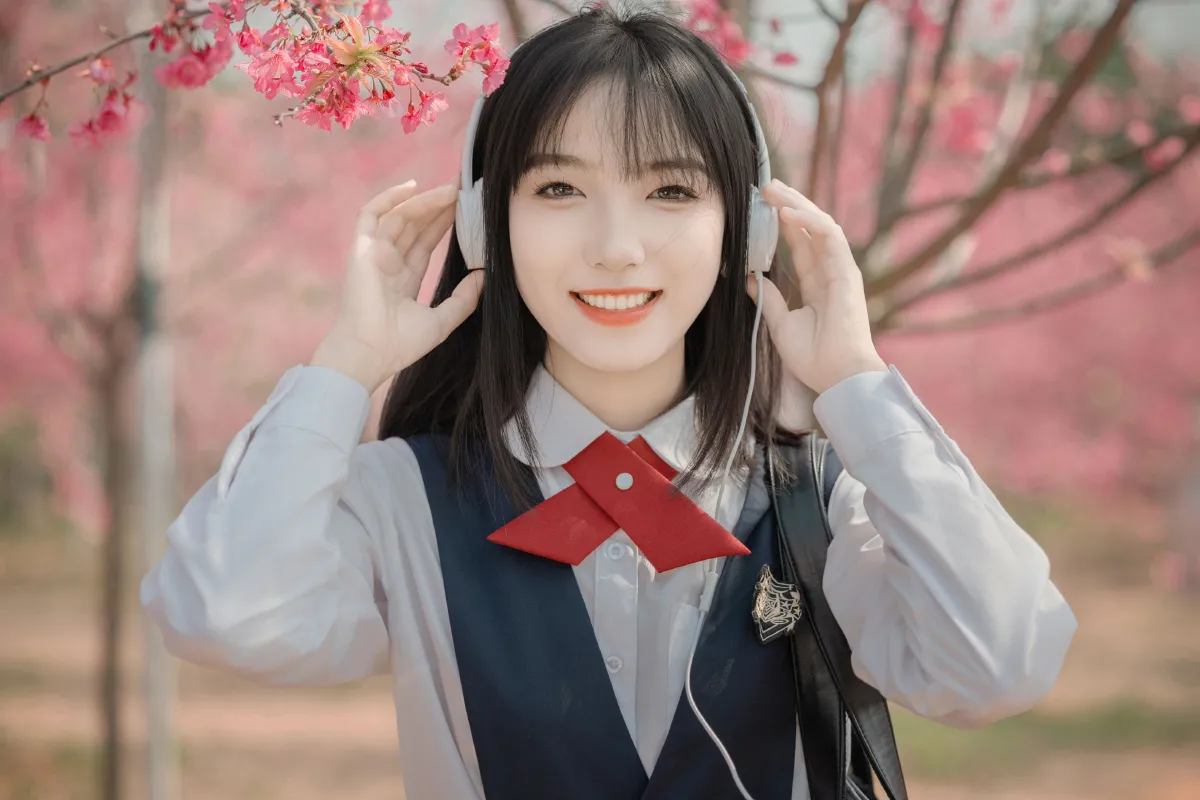 樱花树下