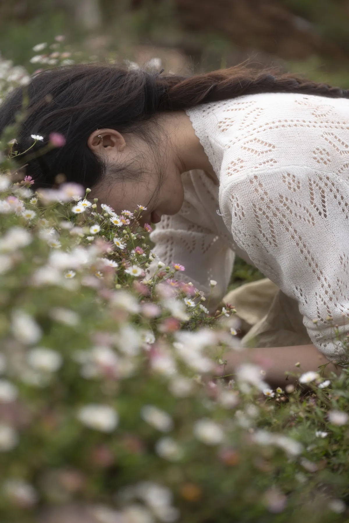 何春秋_费里妮妮《我在风花雪月里等你》美图作品图片2