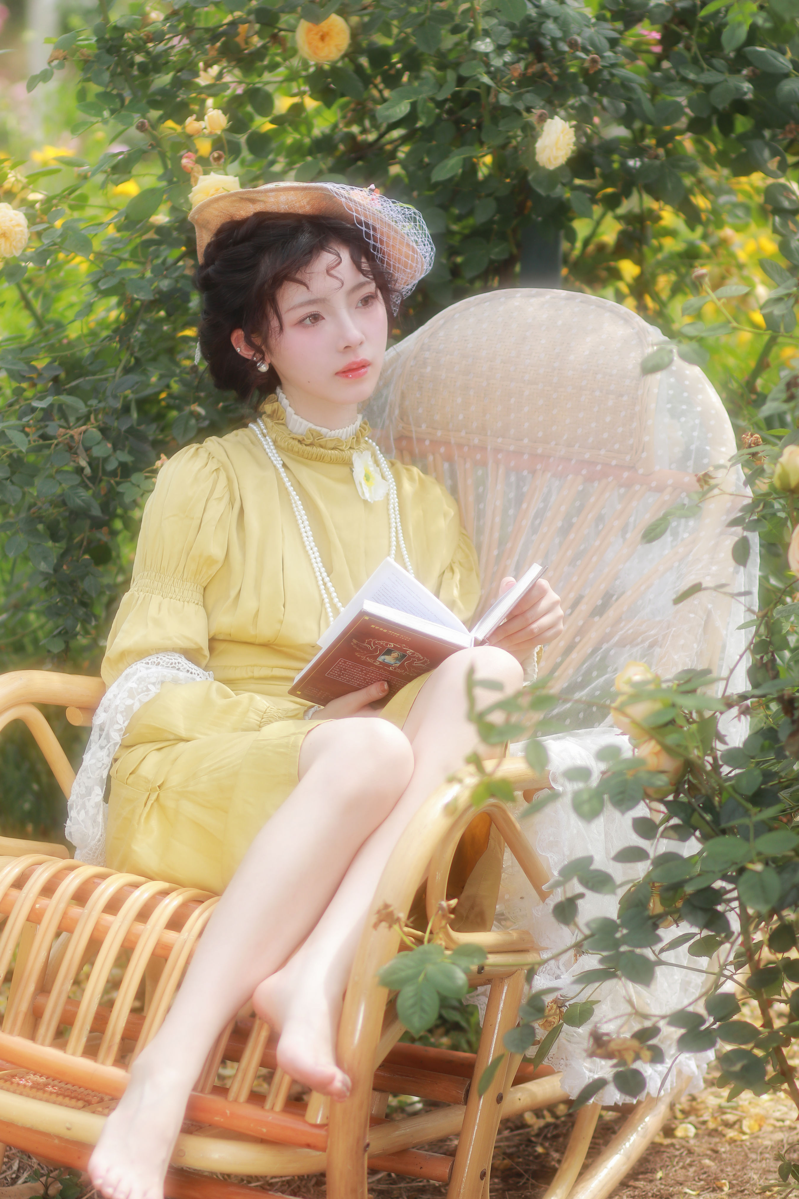 庄园少女～在浪漫的小花园小憩1