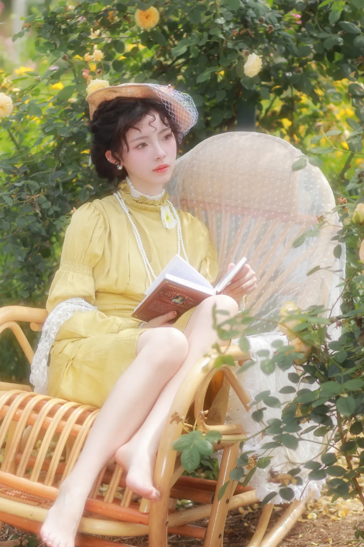 庄园少女～在浪漫的小花园小憩1