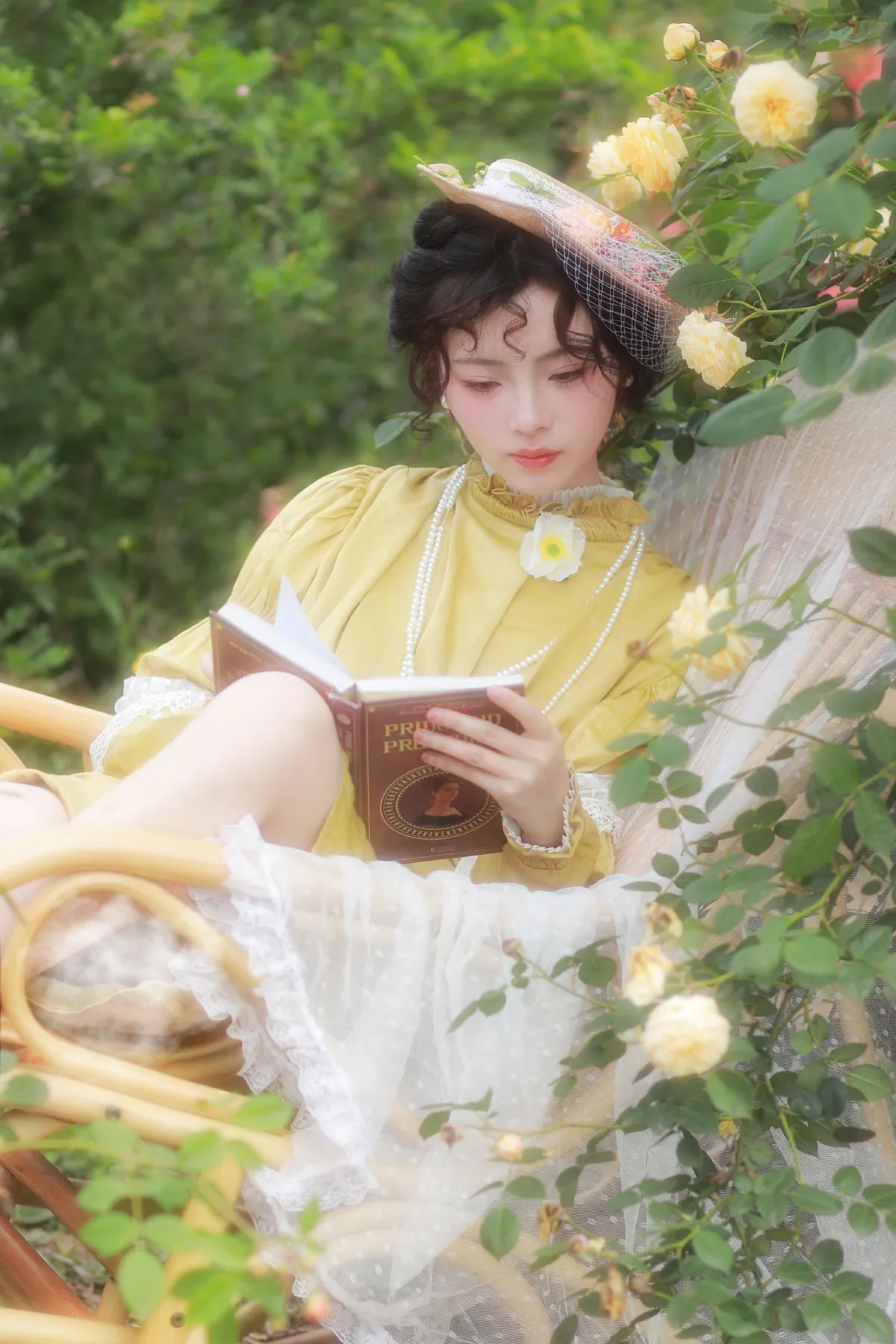 庄园少女～在浪漫的小花园小憩