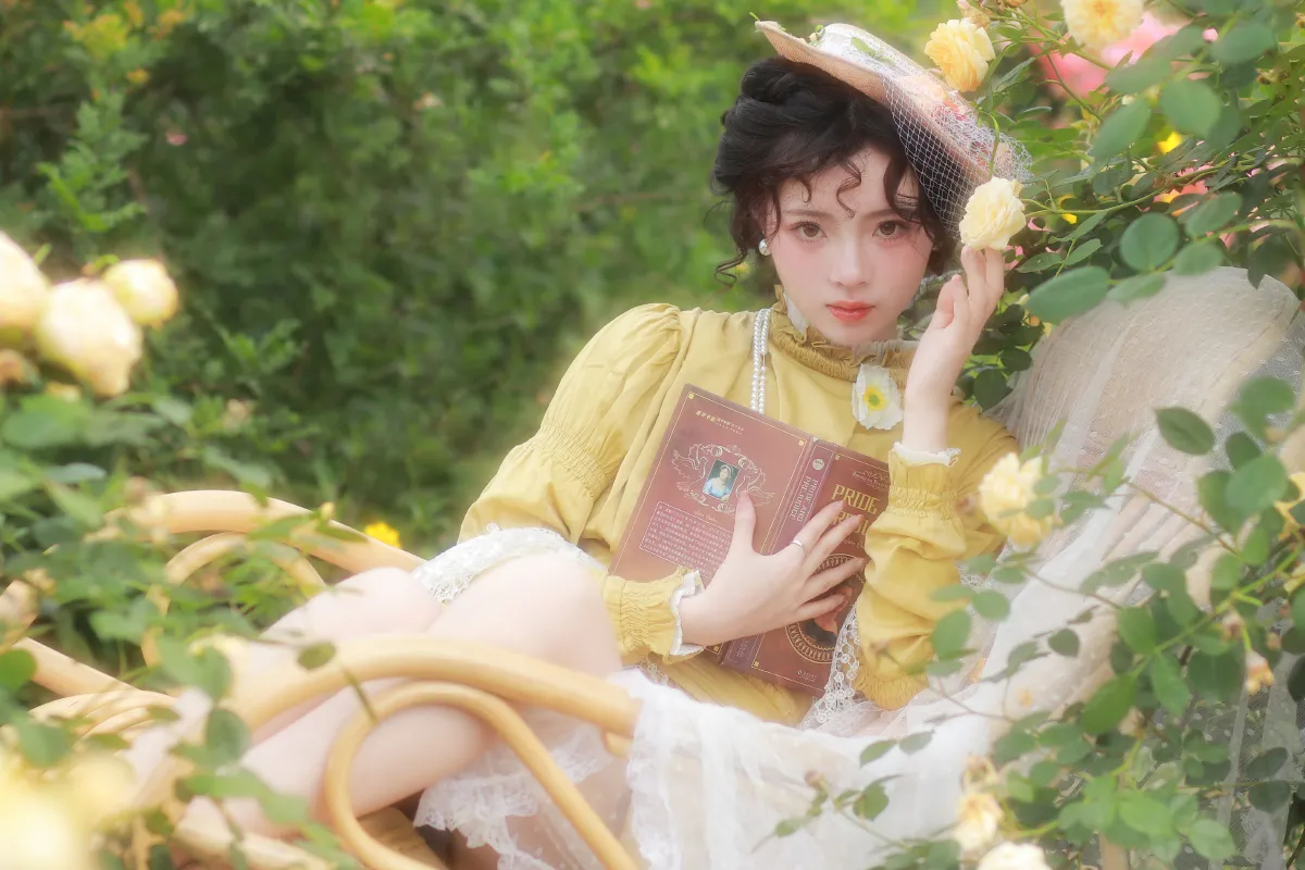 庄园少女～在浪漫的小花园小憩4