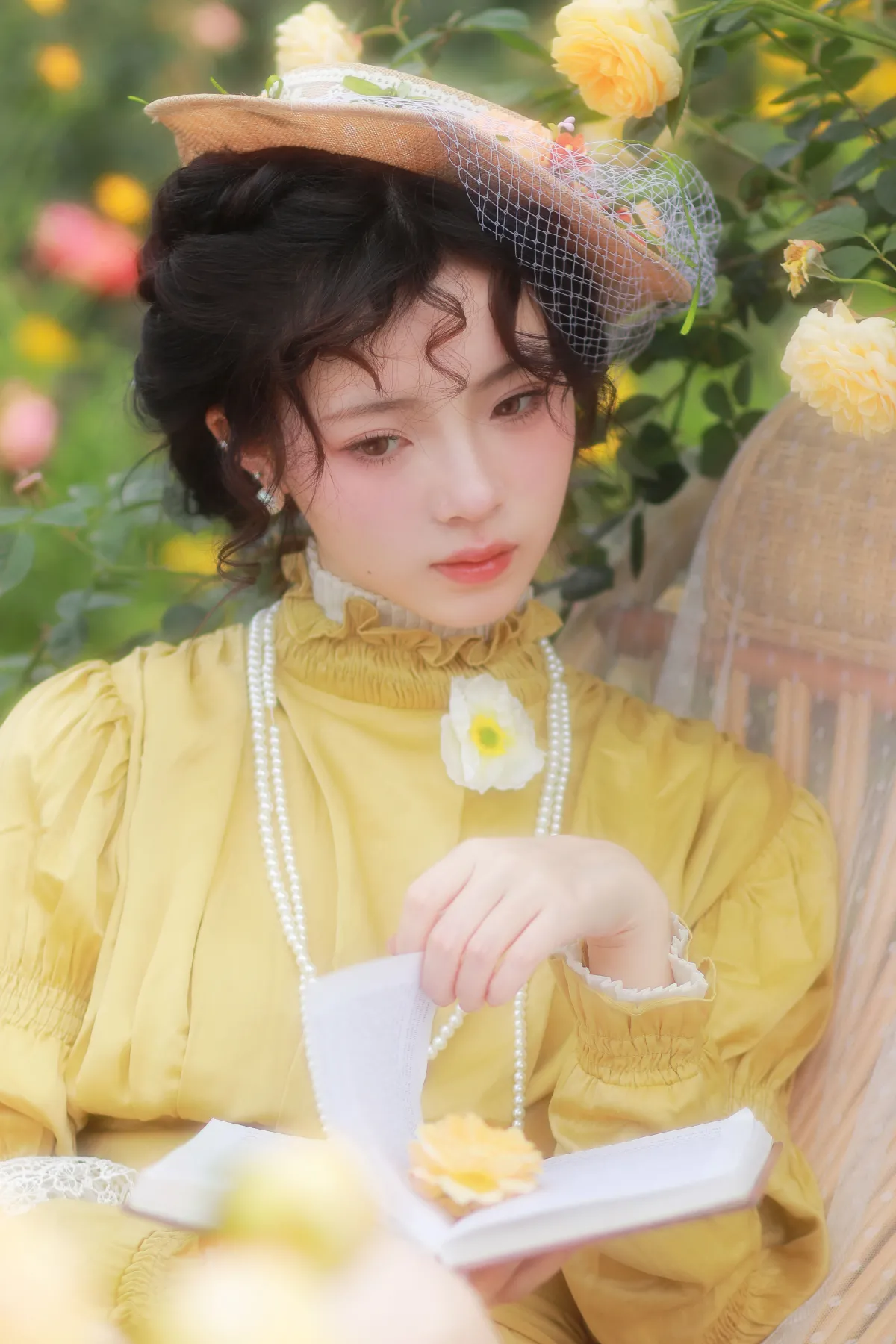 庄园少女～在浪漫的小花园小憩5