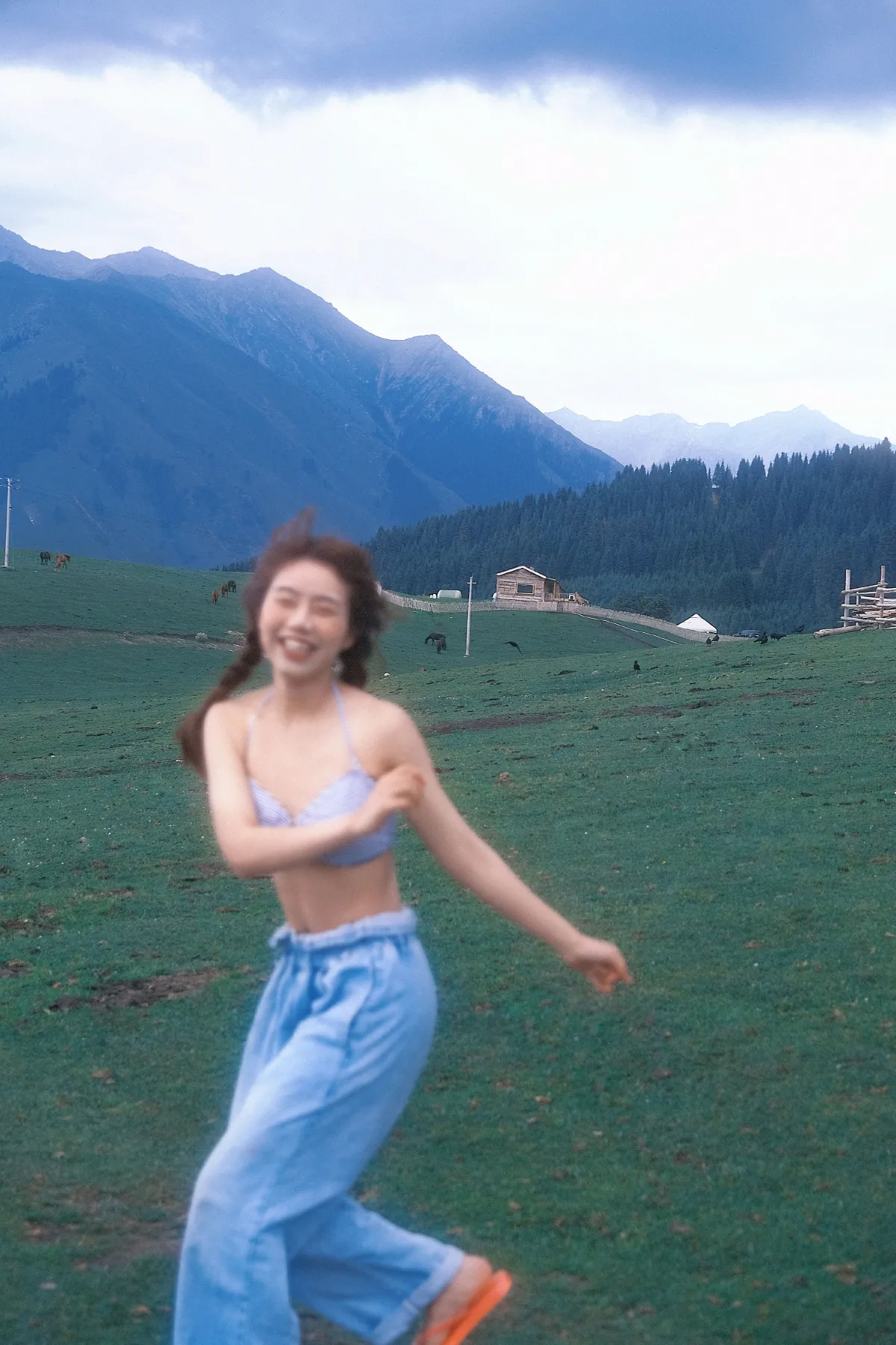 赶在下雨之前