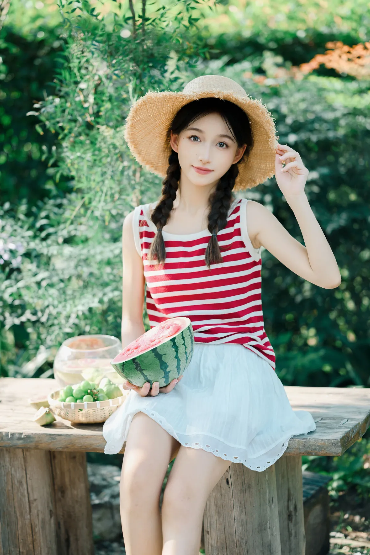 夏日少女与红西瓜1