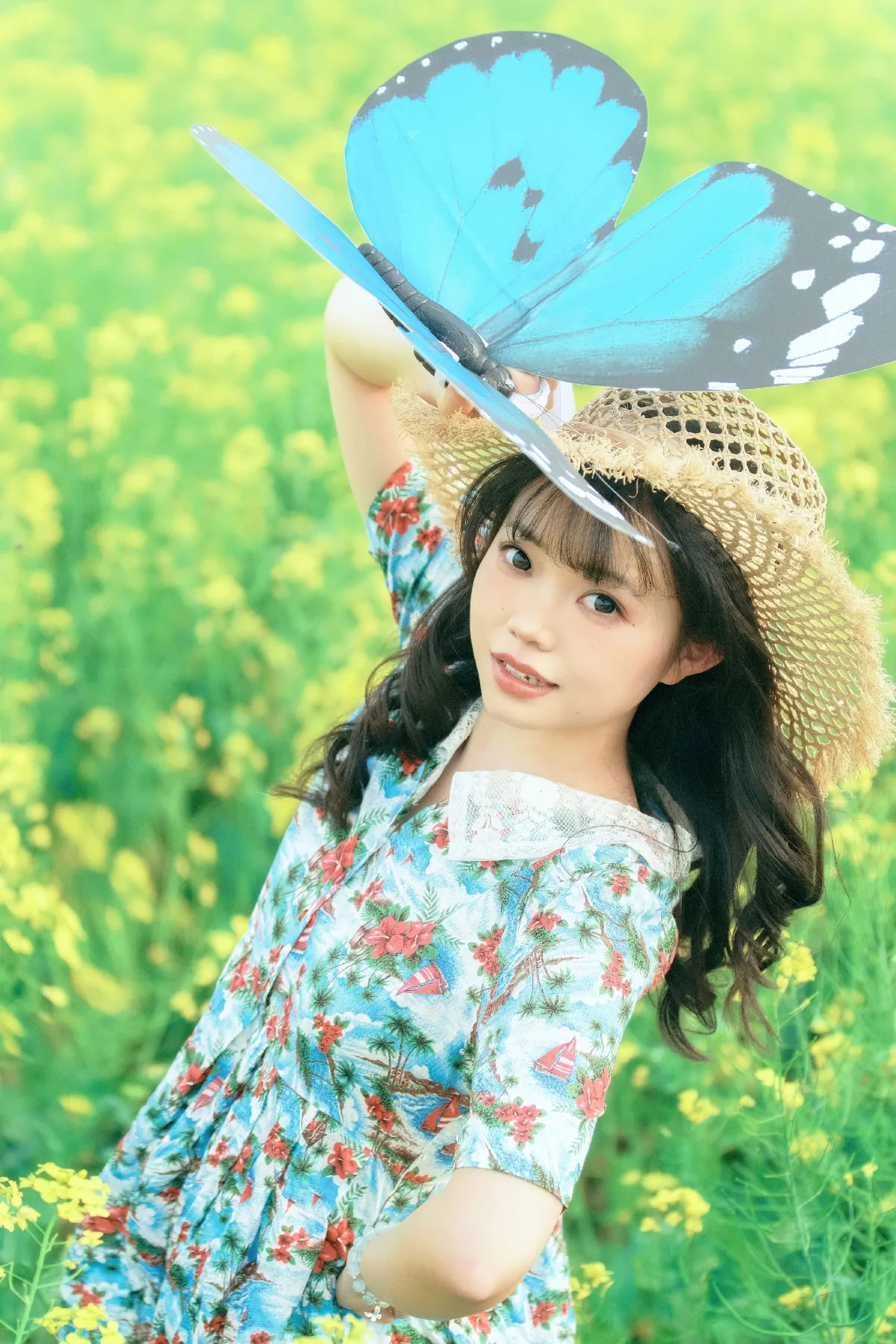 阳光  微风  油菜花5
