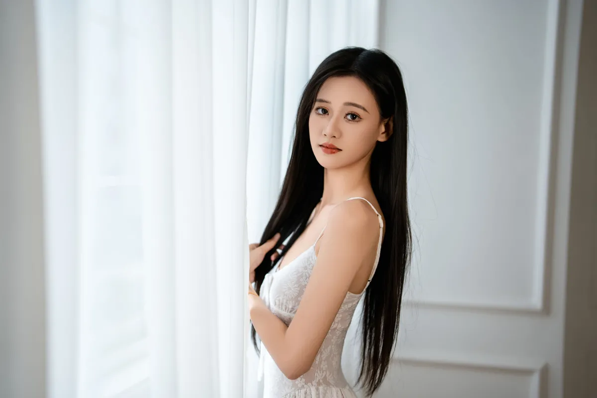 白色纱裙5