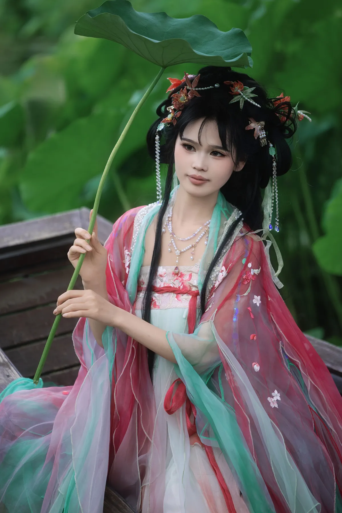 夏日荷花