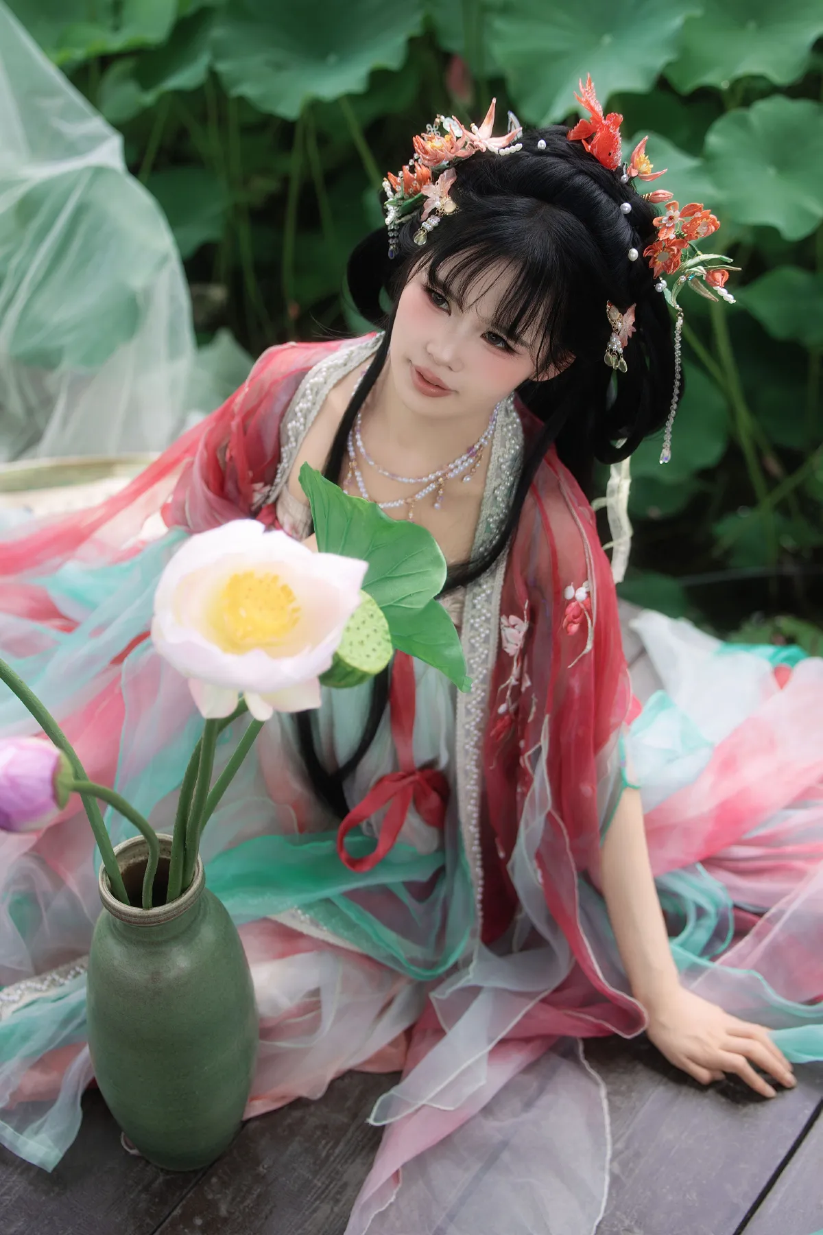 夏日荷花