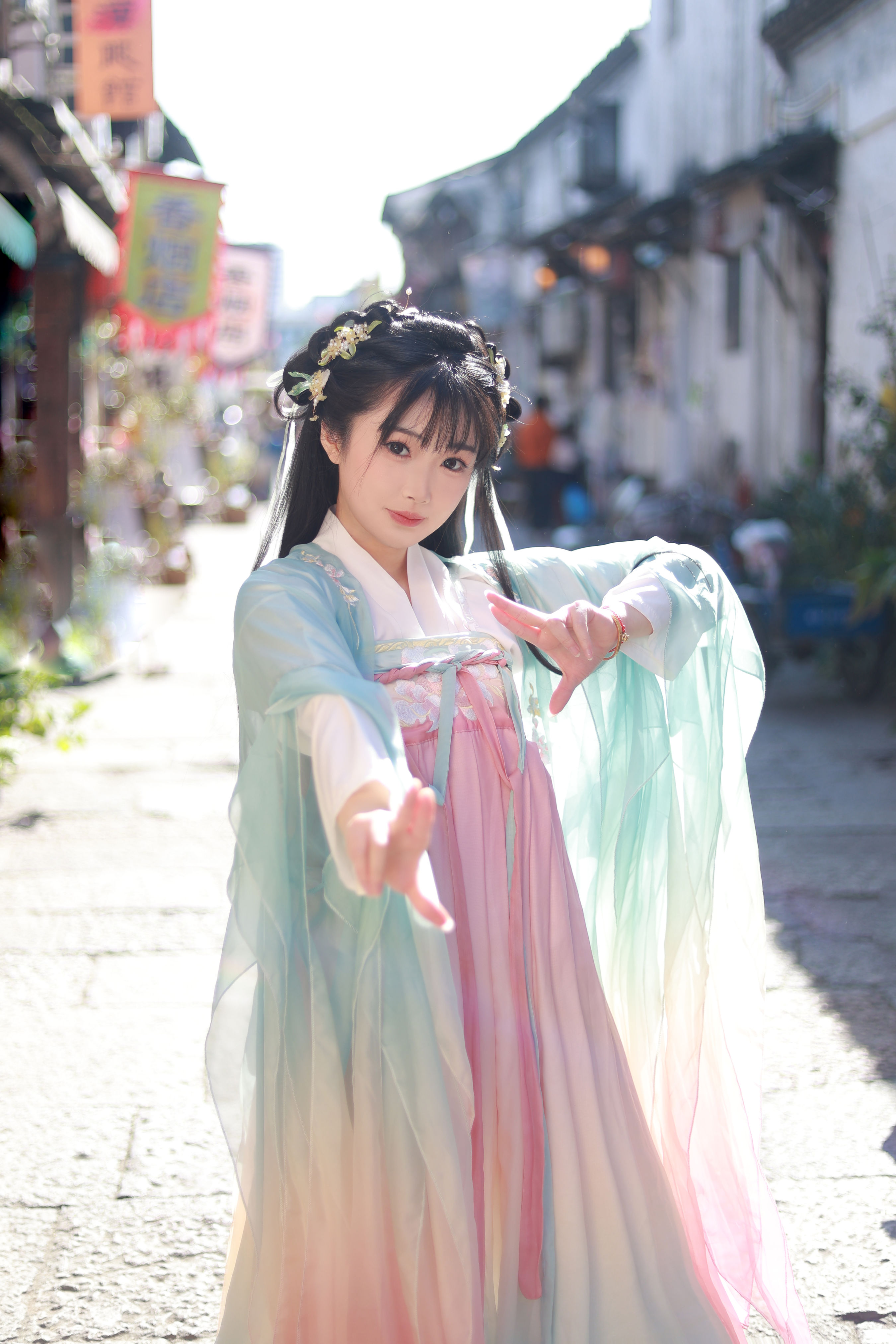 凌妙妙仿妆 汉服可爱1