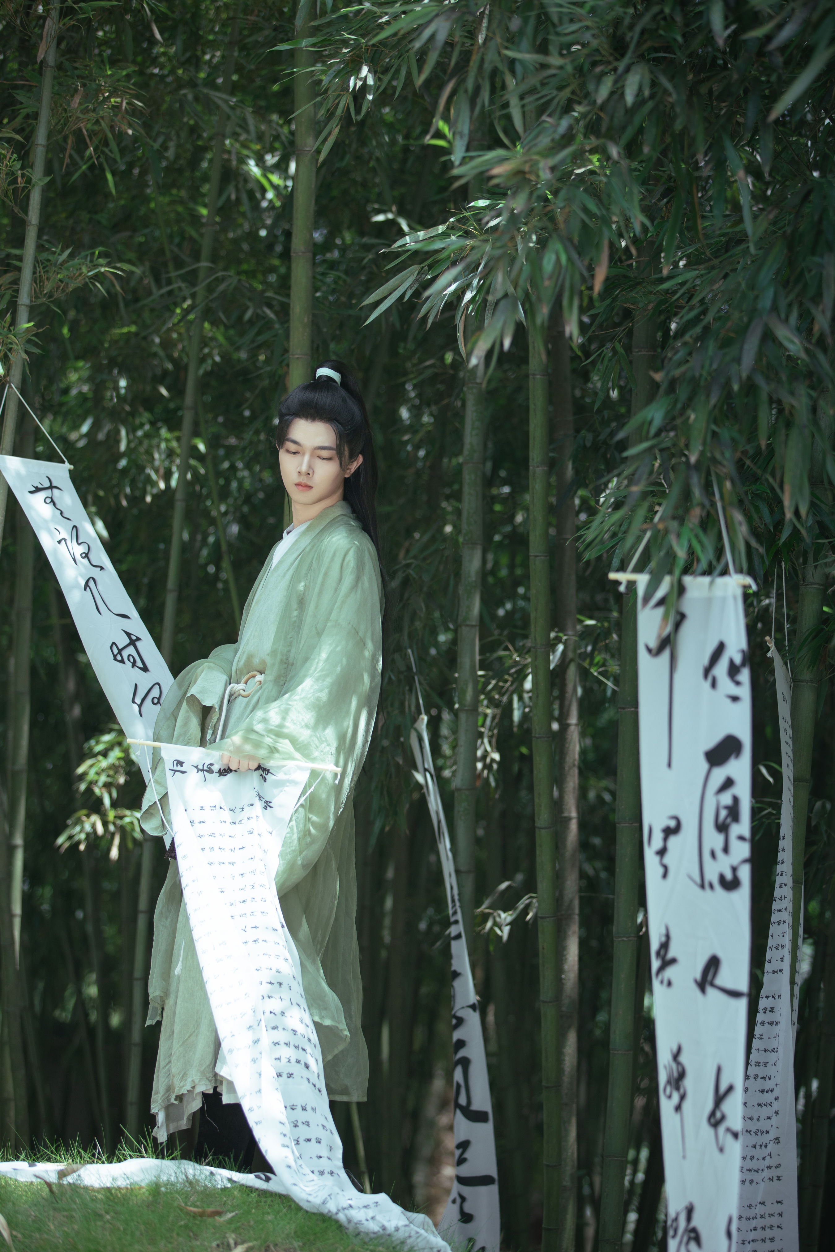 醉卧听竹1