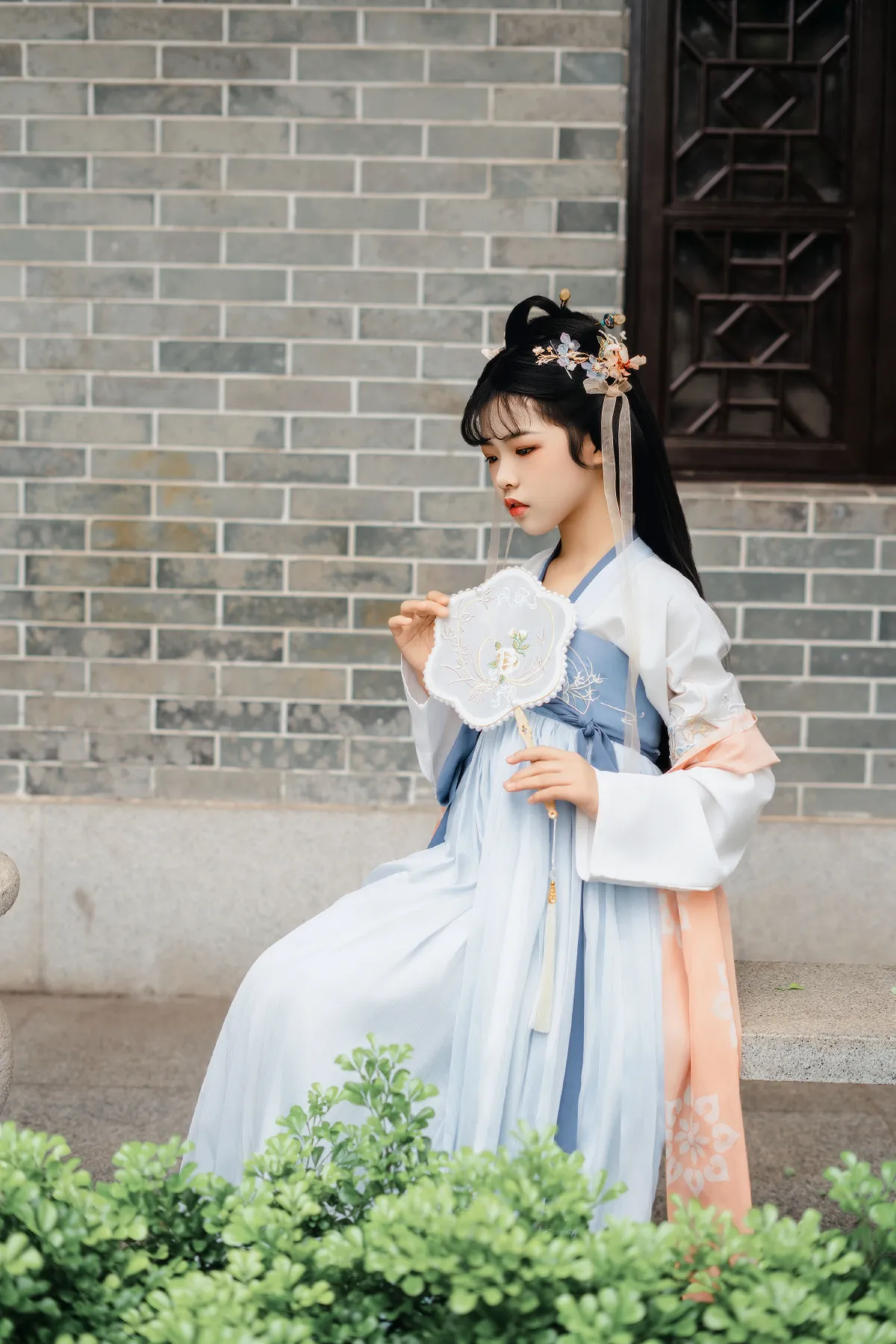 穿汉服的小女孩2