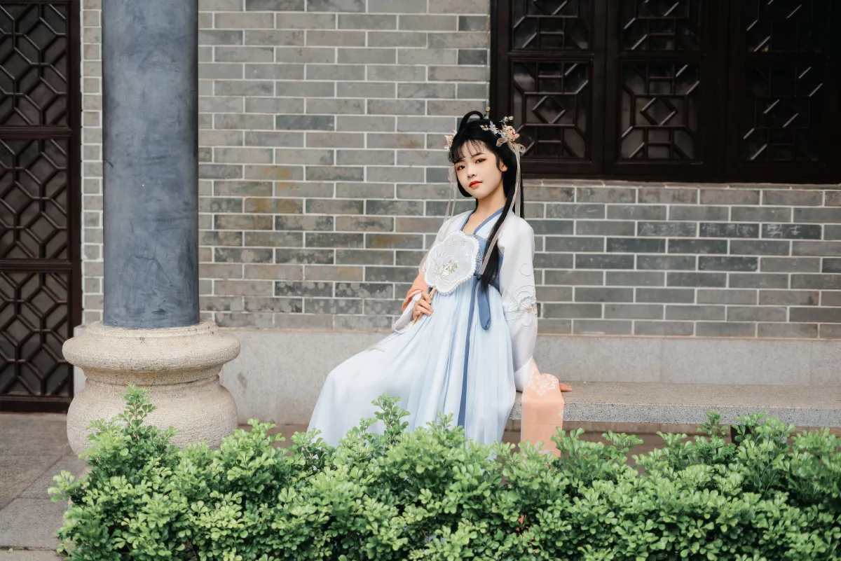 穿汉服的小女孩4