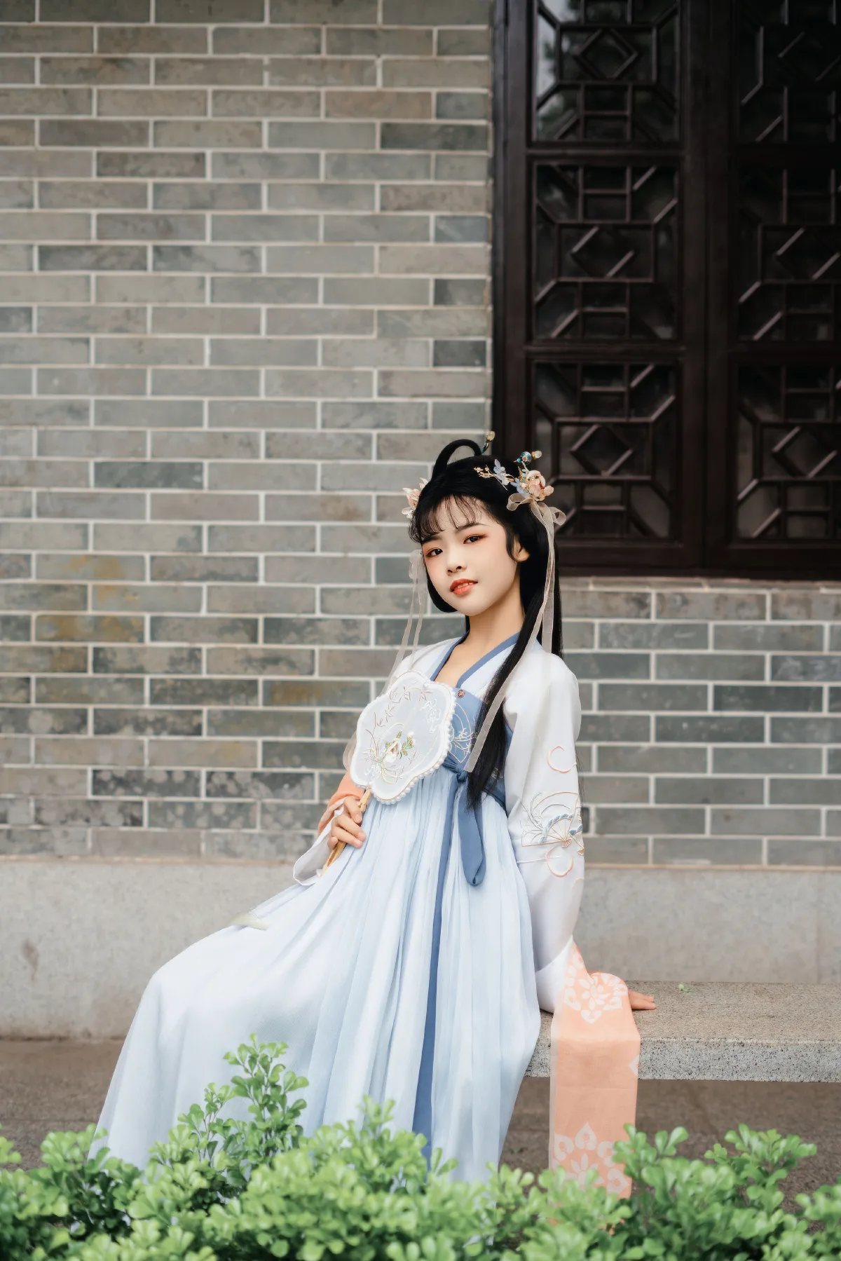 穿汉服的小女孩5