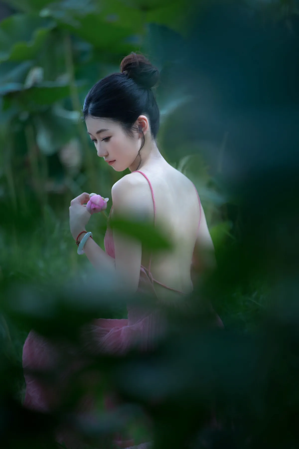 荷花与少女4