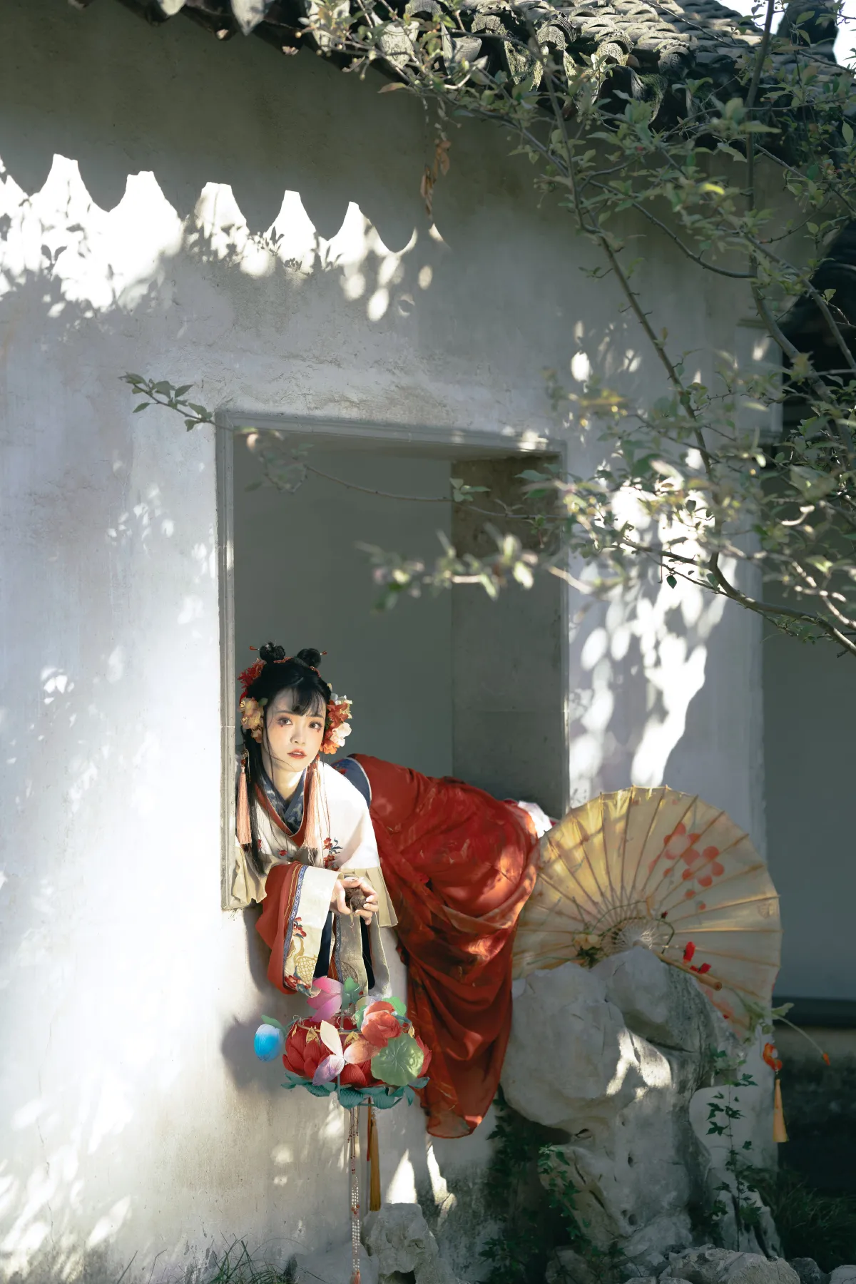 园林中的小花妖5
