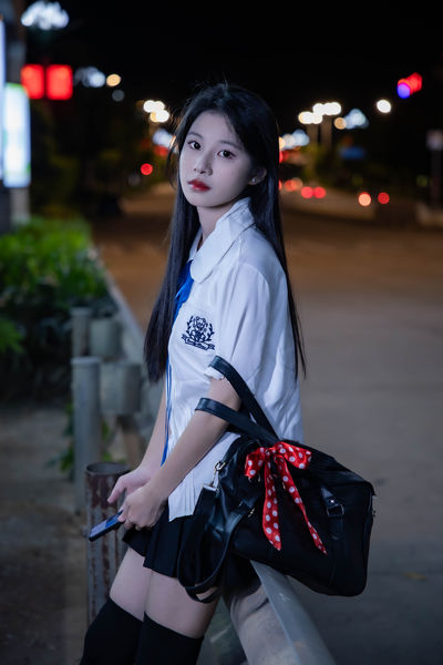 夜晚清冷感
