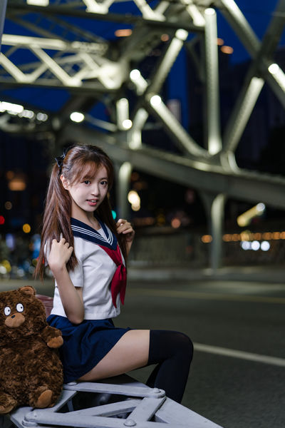 蓝调jk小可爱