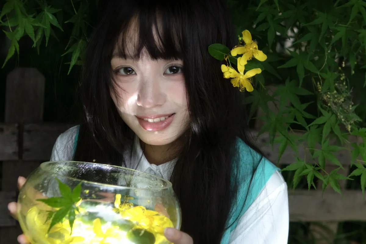 日系氧气少女