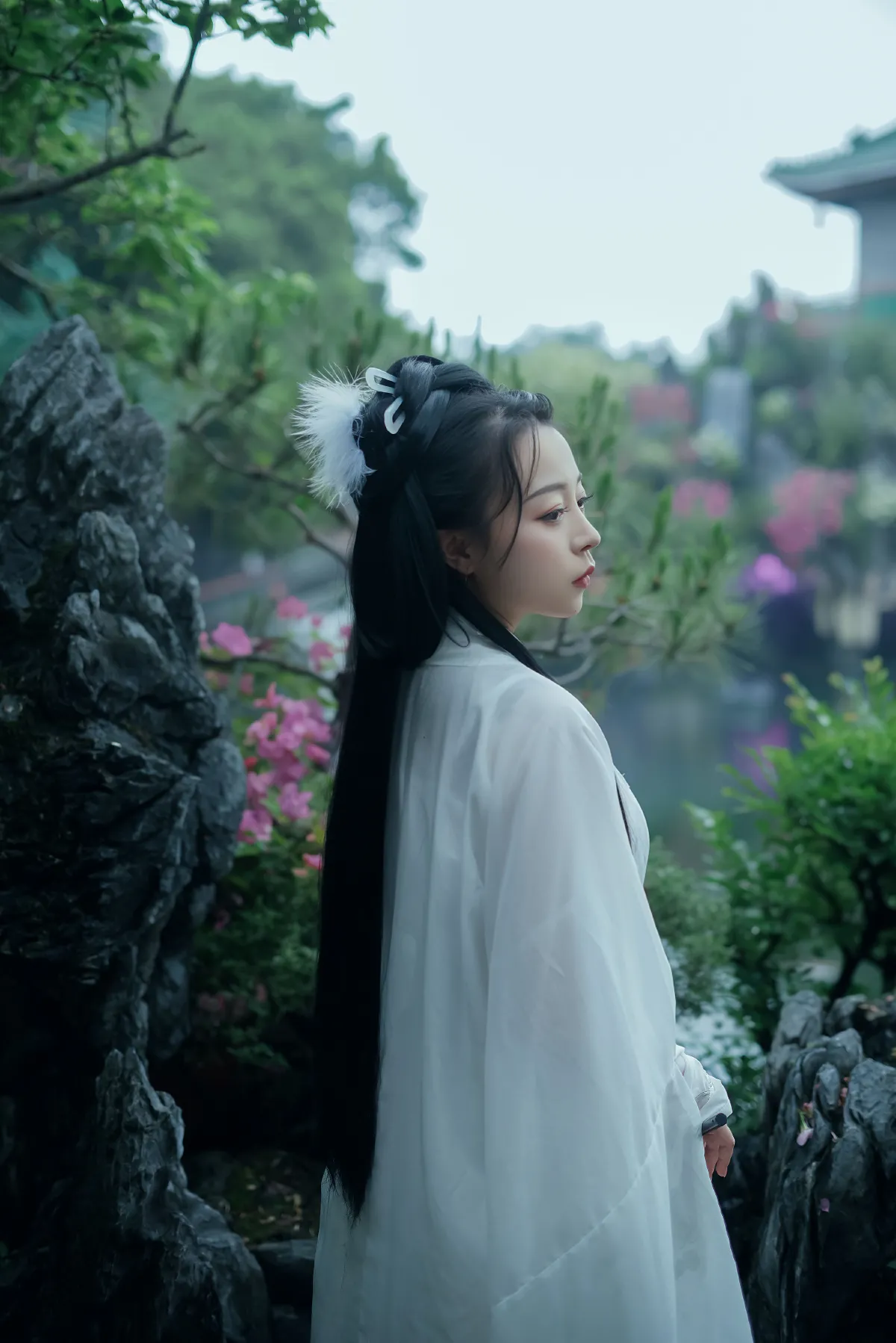 雨中美人5