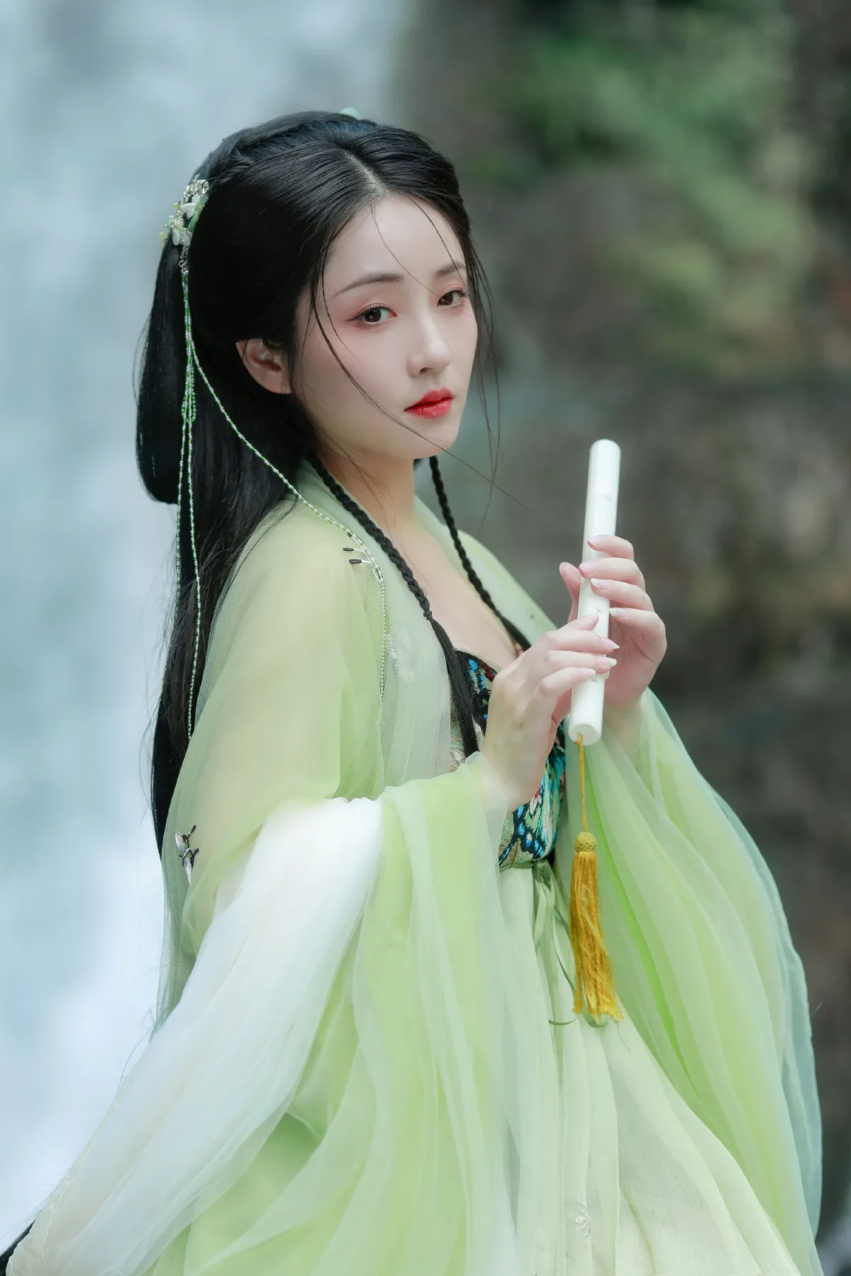 瀑布写真