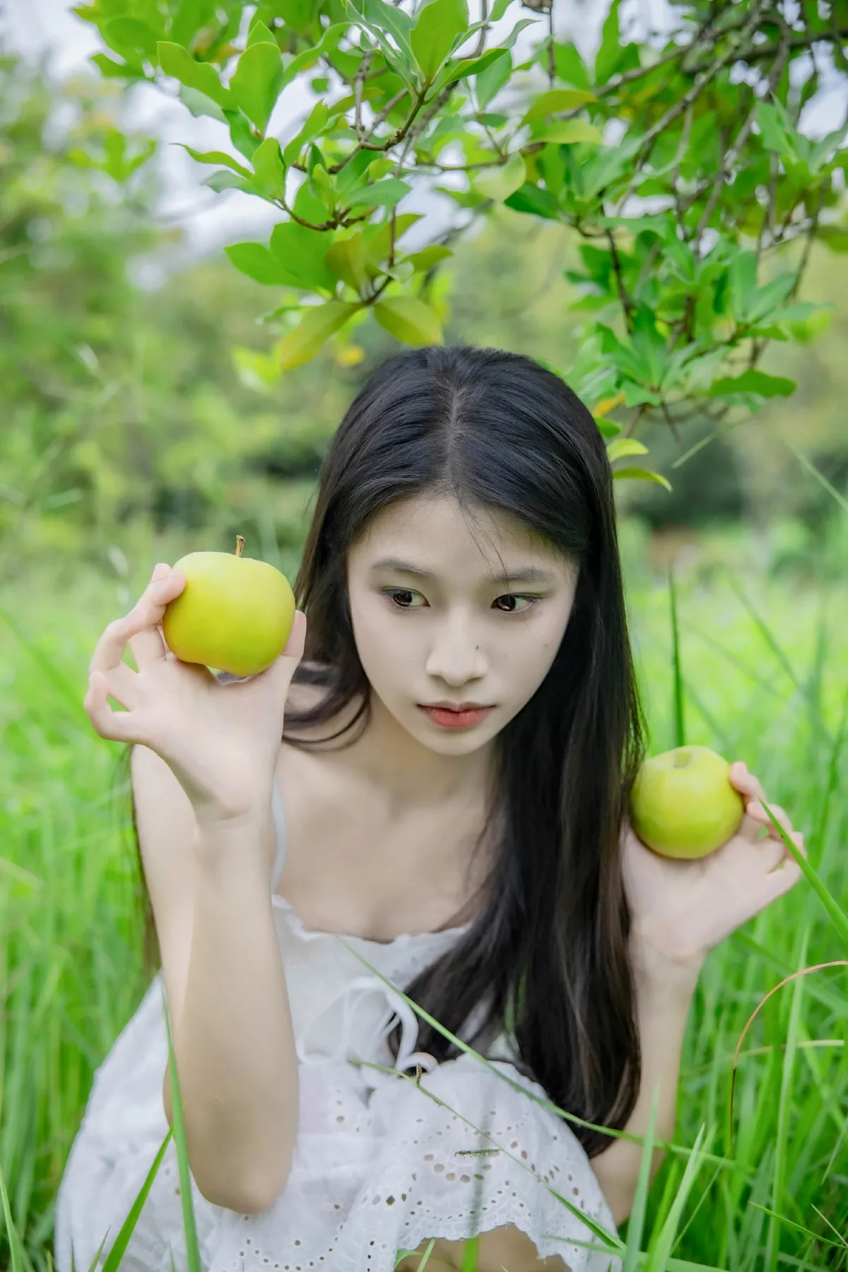 青苹果的青涩少女1
