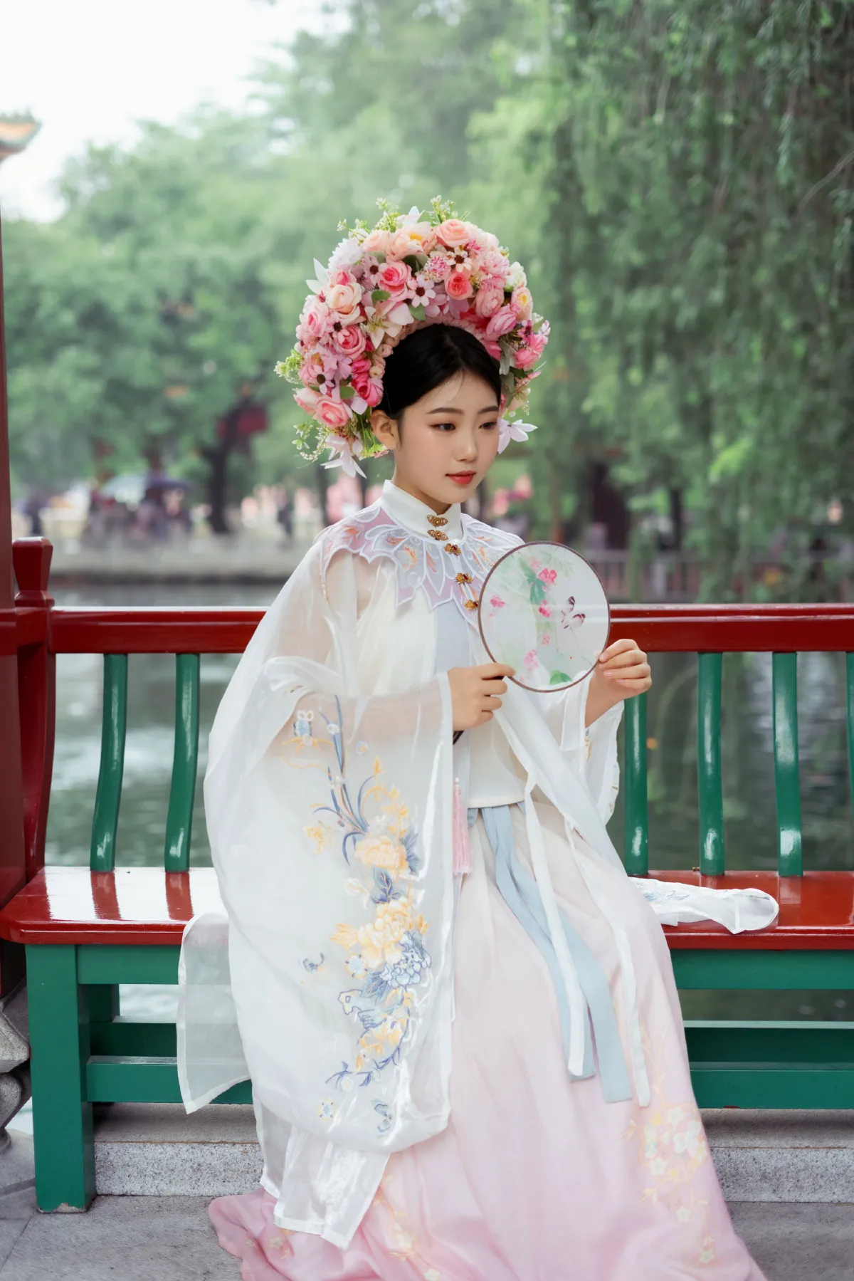 今生簪花，今世漂亮。