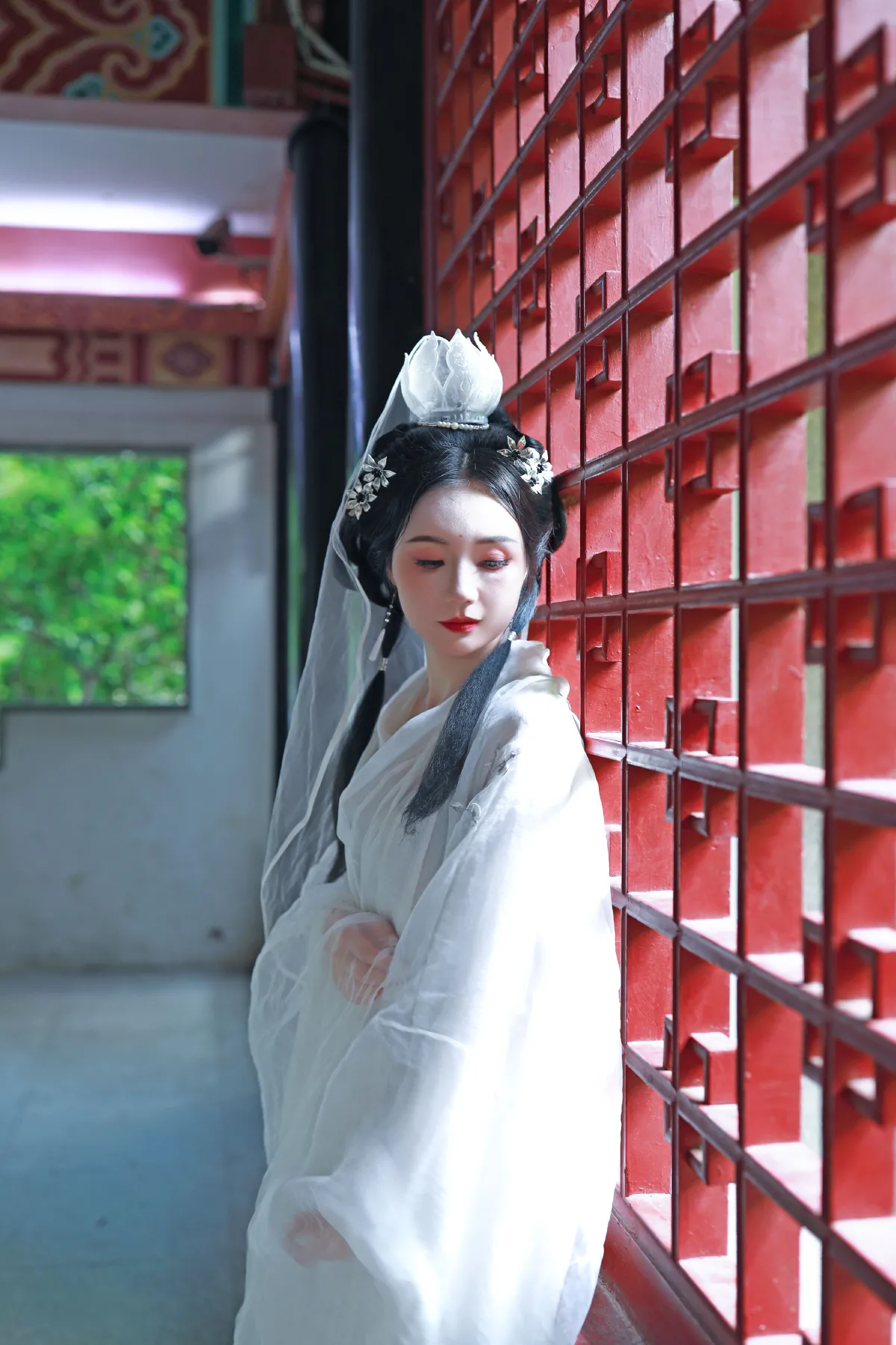 汉服菩萨装写真--济南豹突泉3