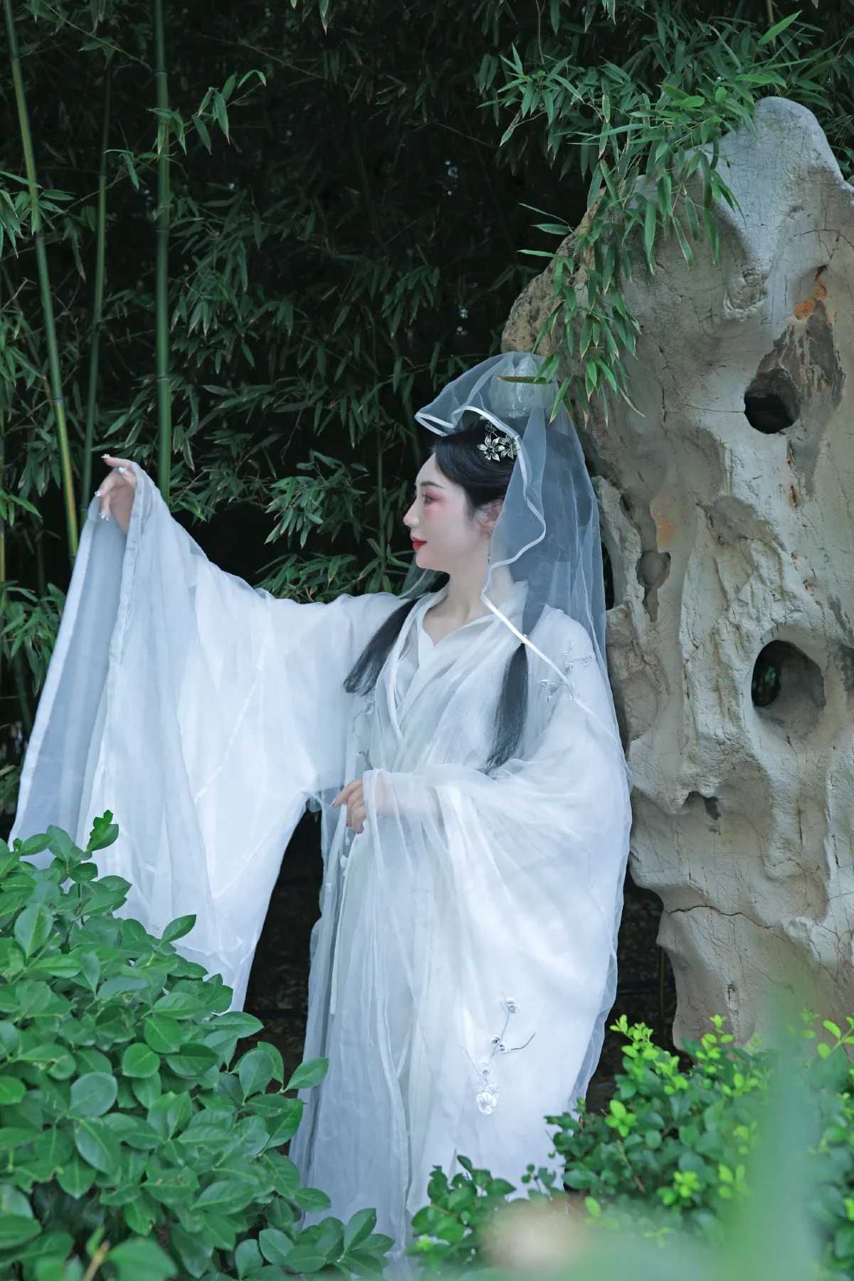 汉服菩萨装写真--济南豹突泉4
