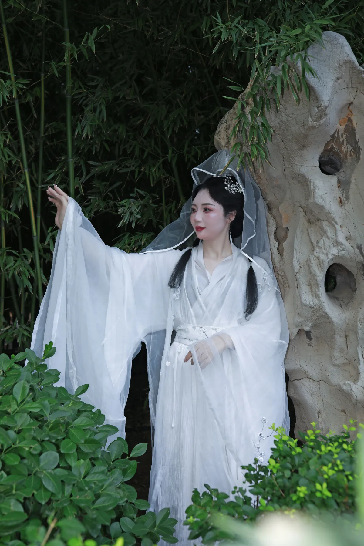 汉服菩萨装写真--济南豹突泉5