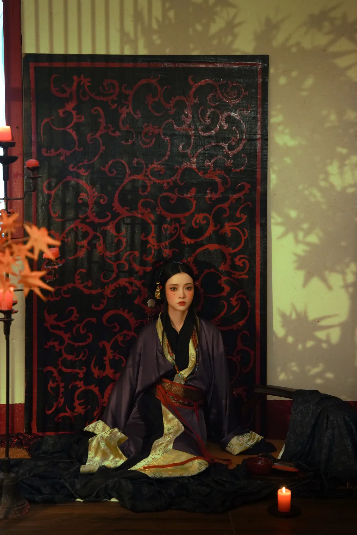 长眉红妆，幽微烛火2