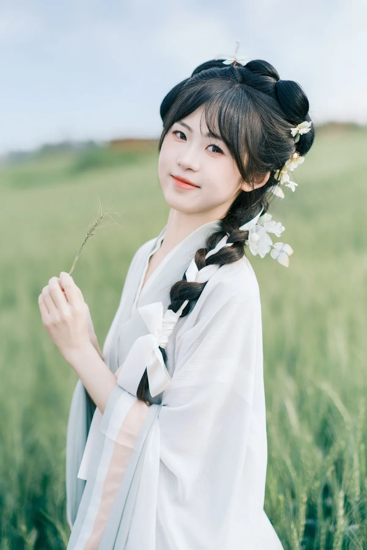 春天的麦田是一片绿色的海
