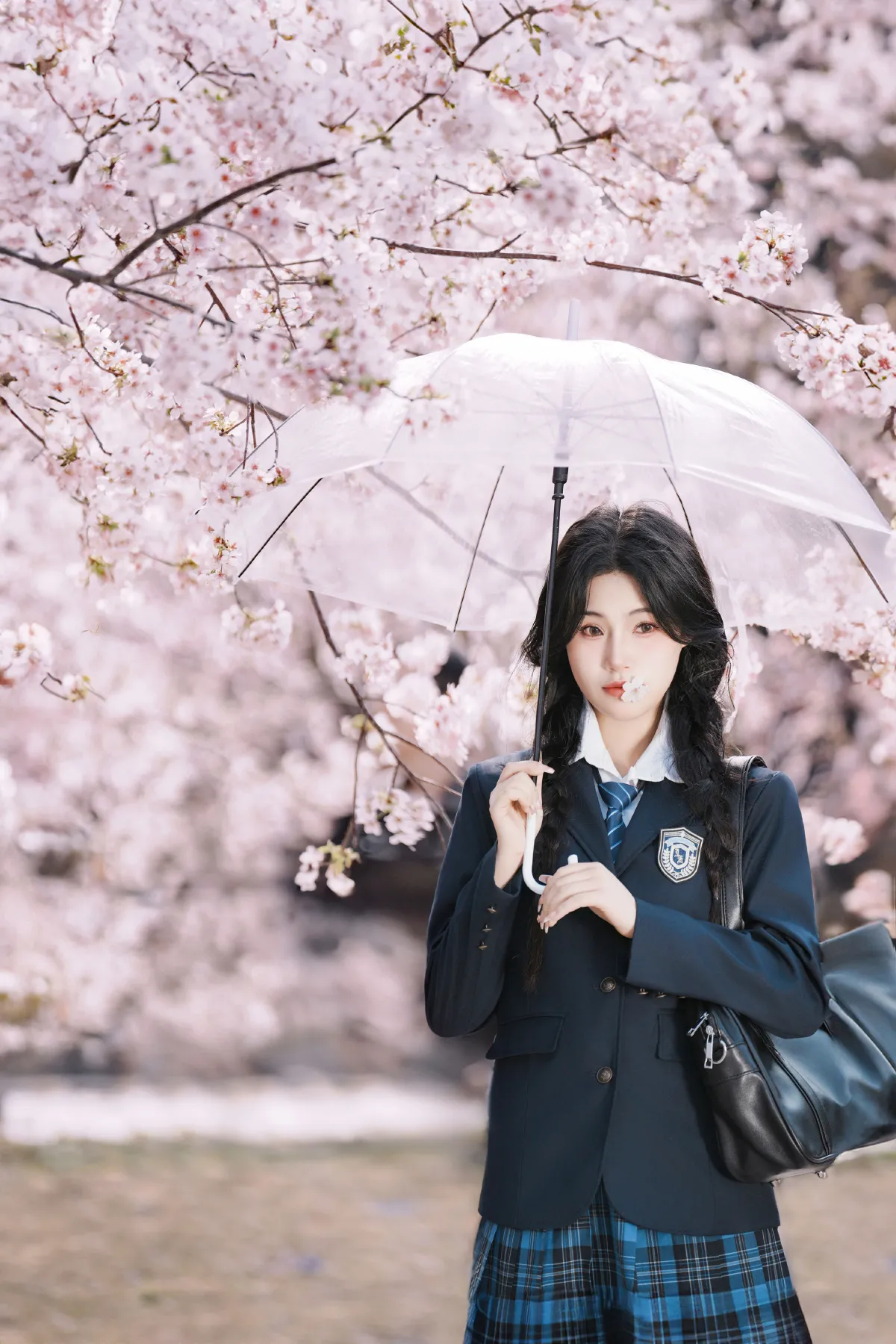 日系樱花人像拍摄