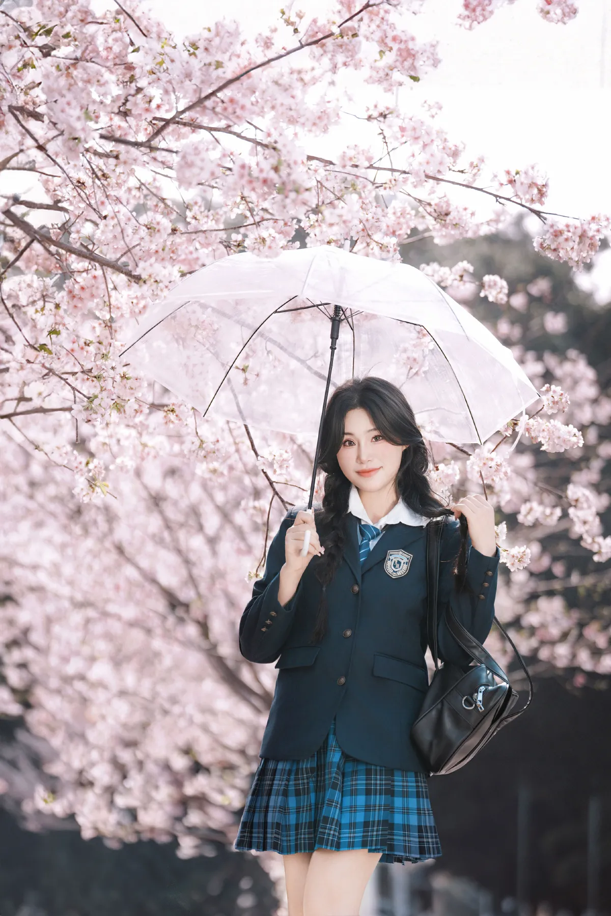 日系樱花人像拍摄