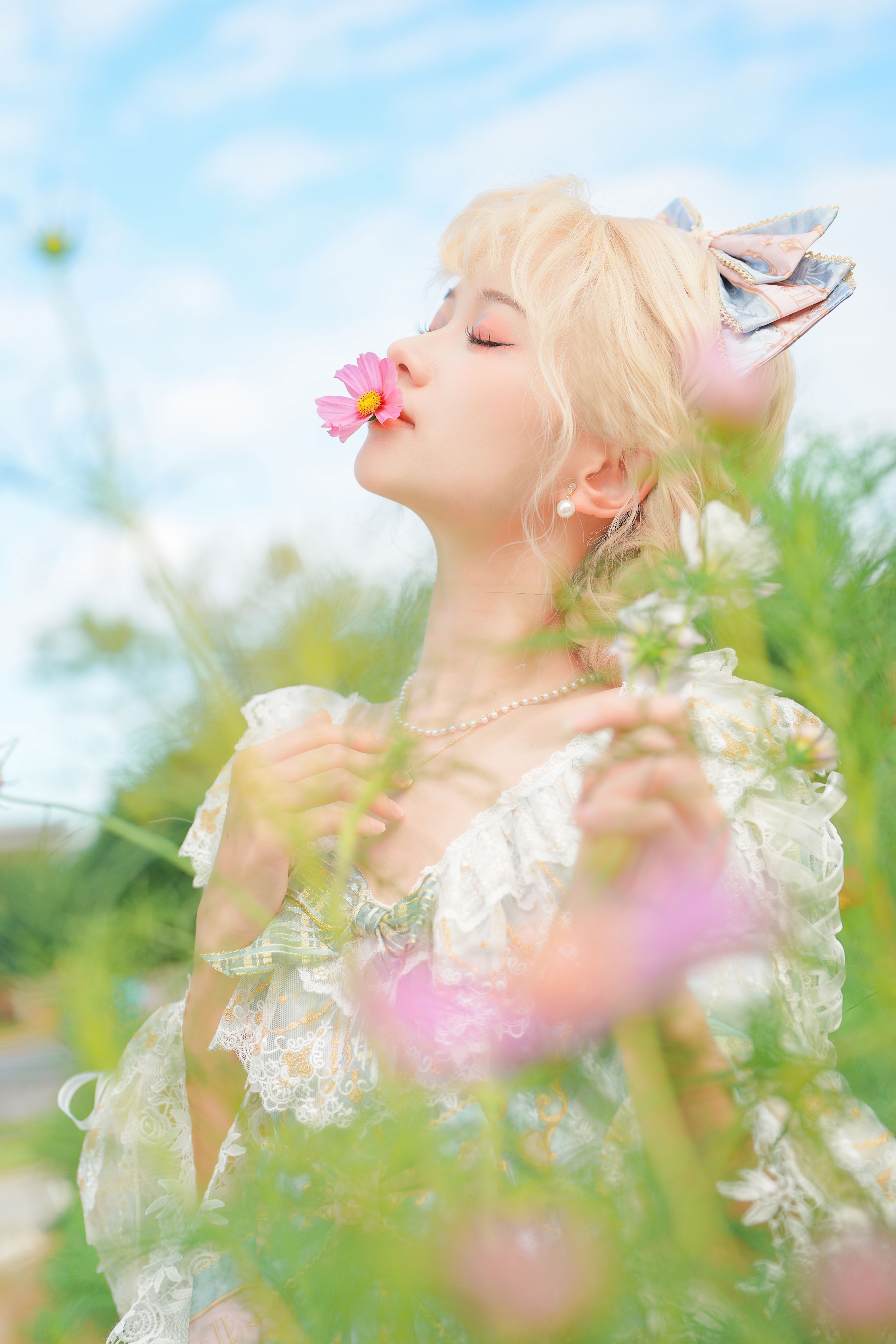 格桑花人像拍摄
