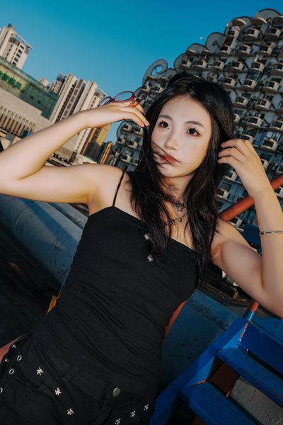 欧美风人像拍摄